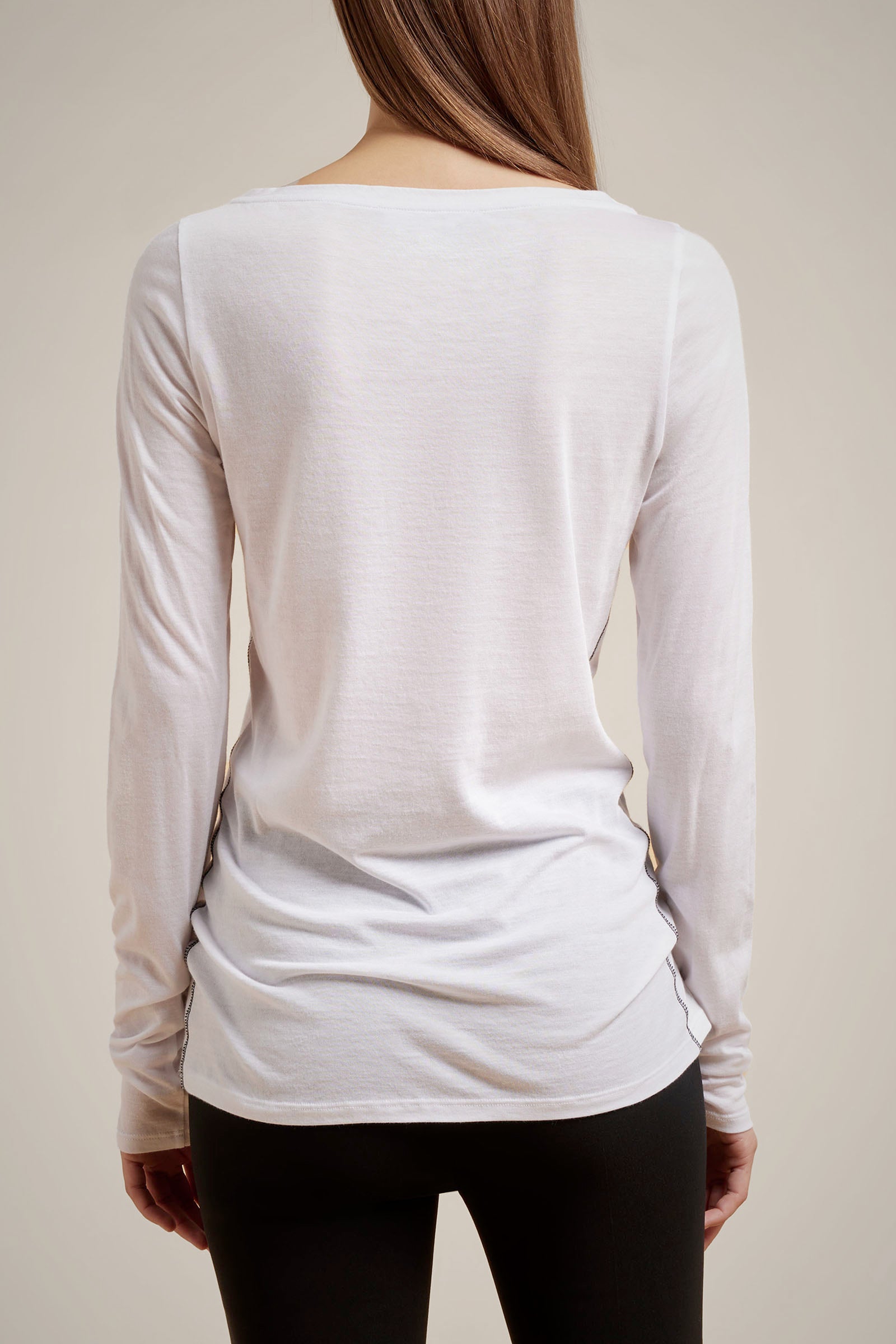 t-shirt barchetta cotone/modal