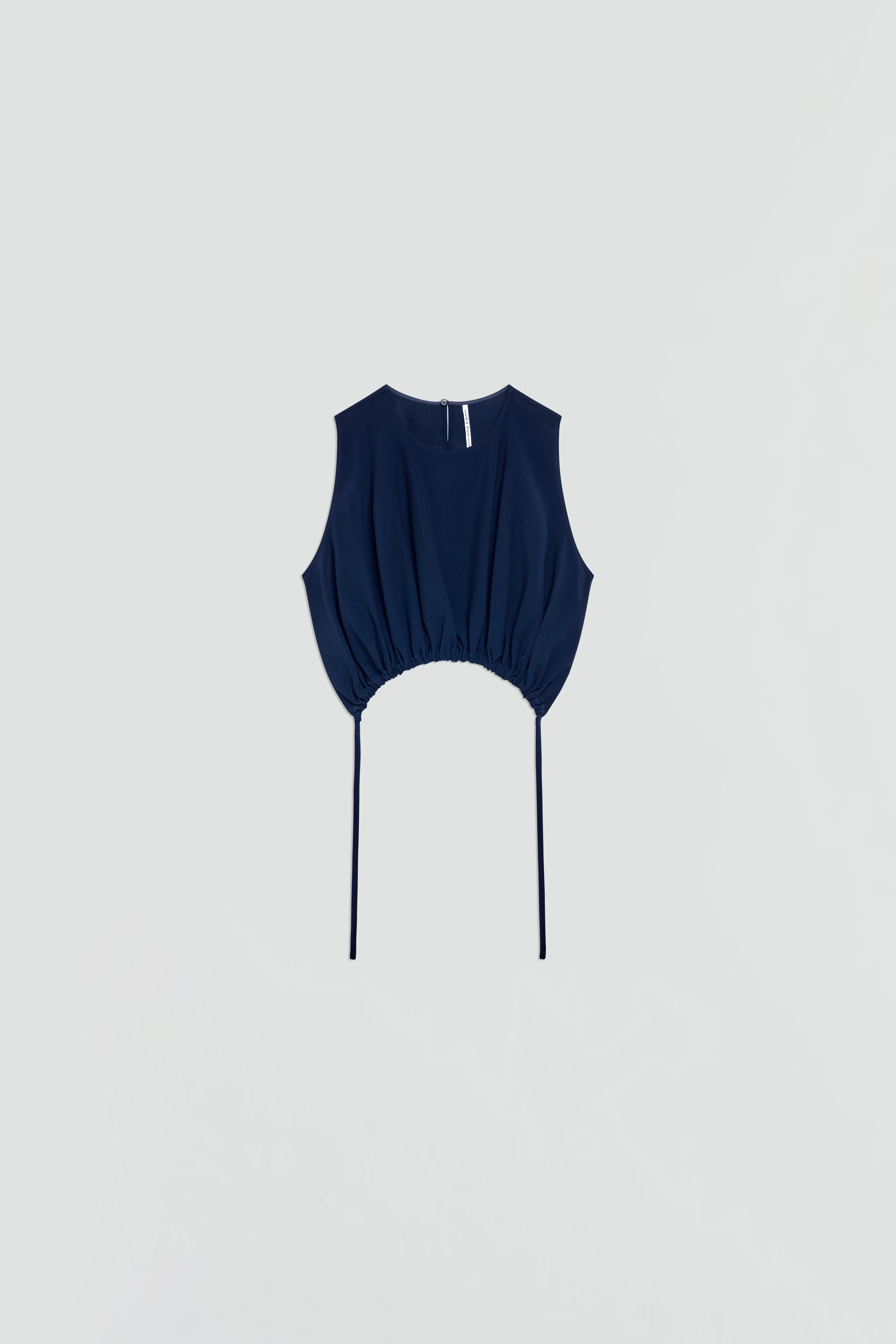 BLOUSE Ã CORDON DE SERRAGE