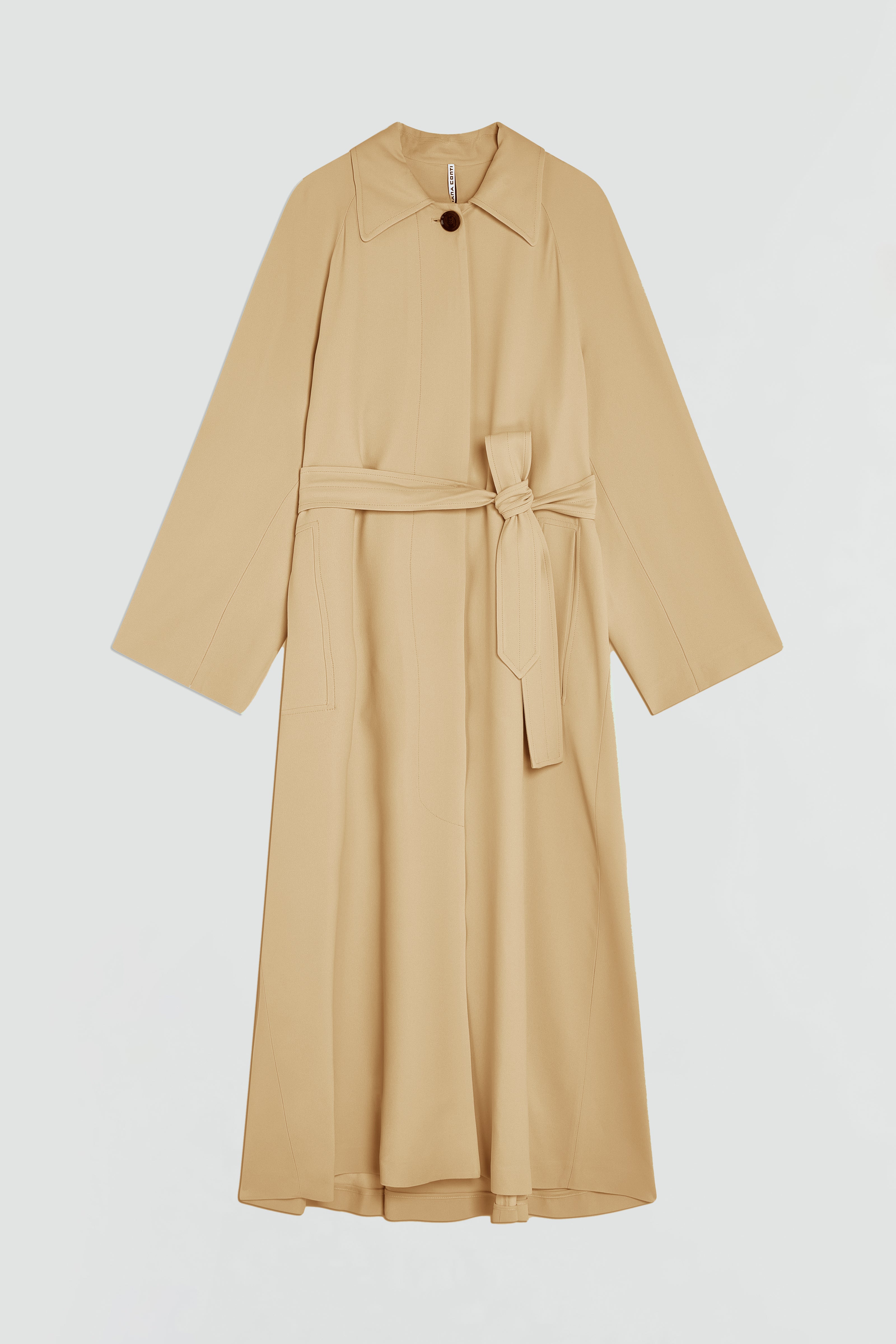 SINGLE-BREASTED TRENCH COAT | Liviana Conti
