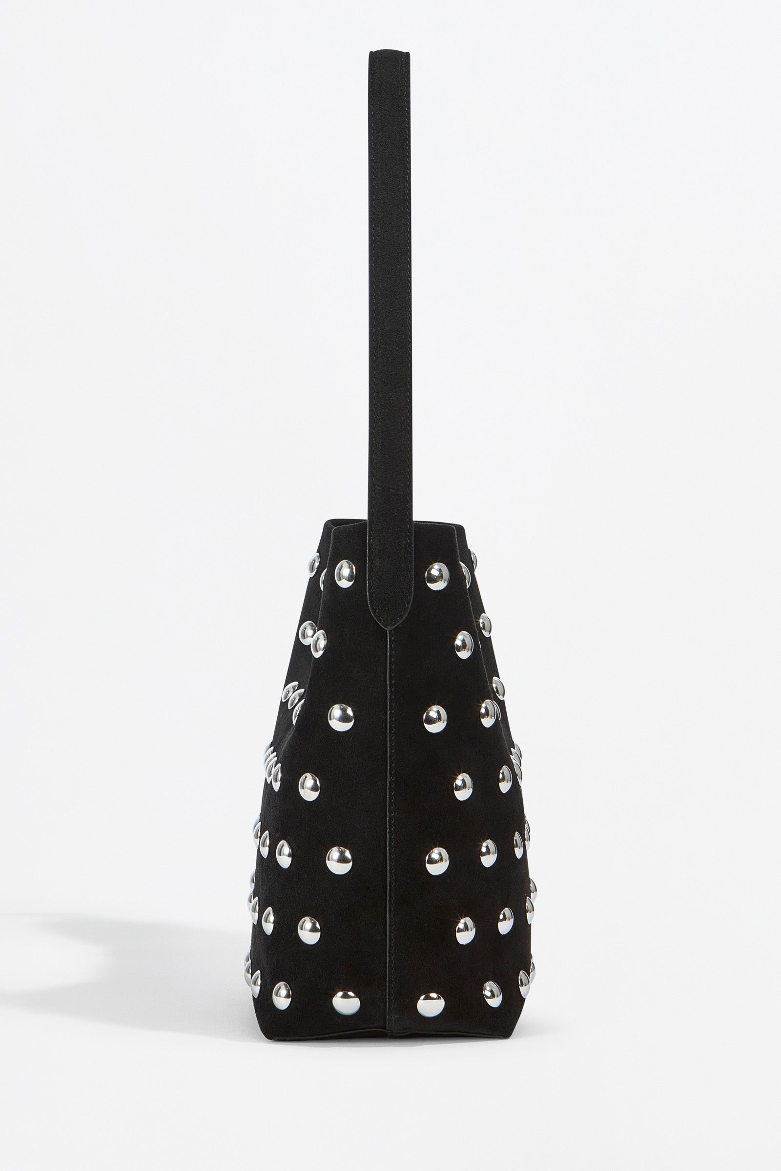 STUDDED SHOULDER BAG