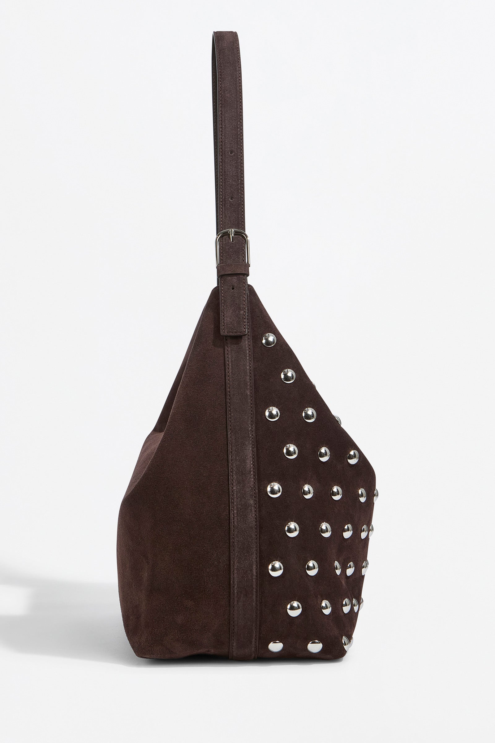 STUDDED SHOULDER BAG