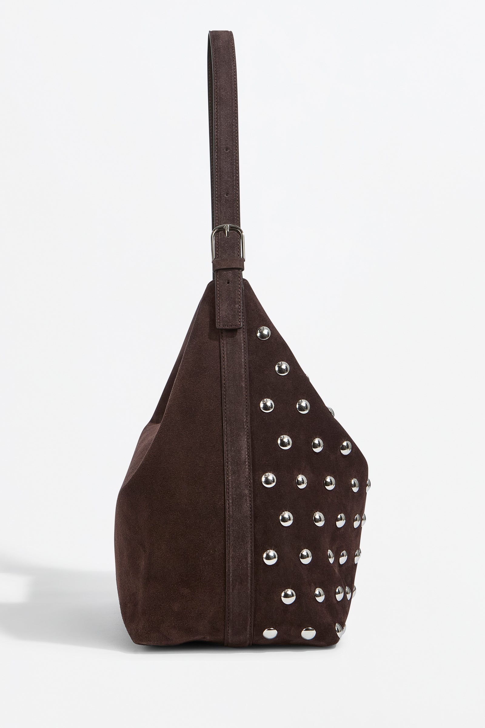 STUDDED SHOULDER BAG