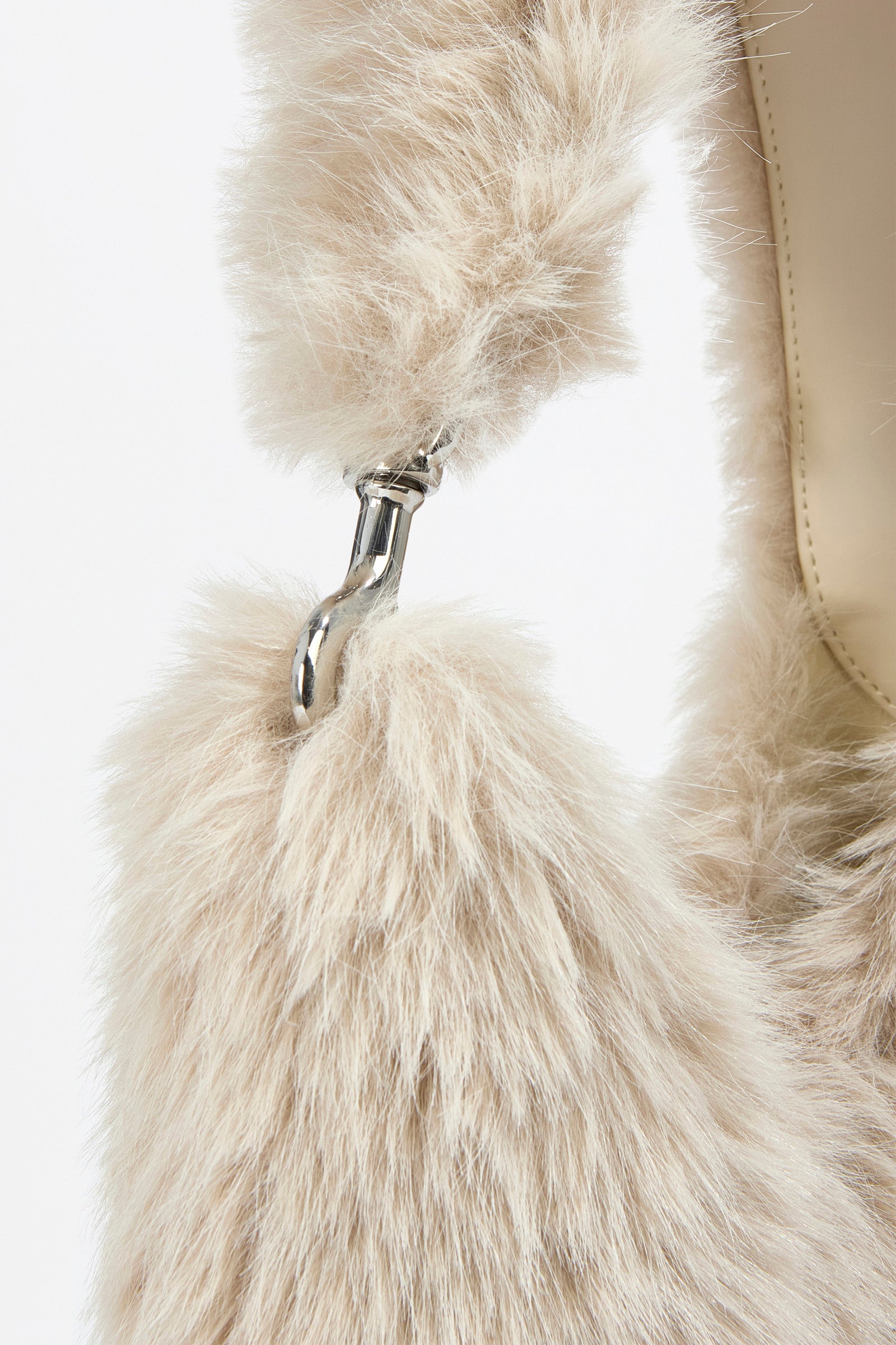 BORSA PICCOLA TOTE FAUX FUR