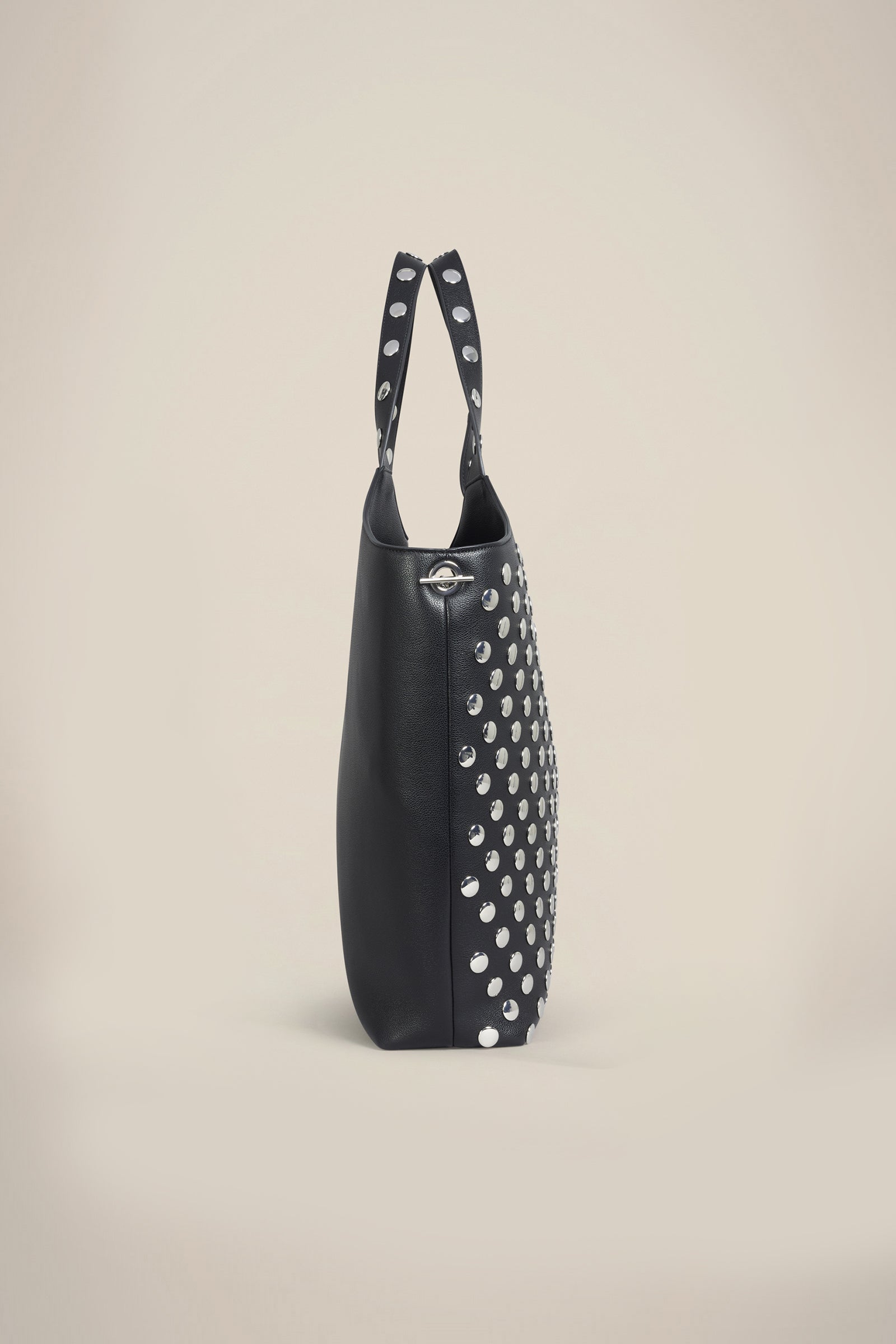 STUDDED MAXI TOTE