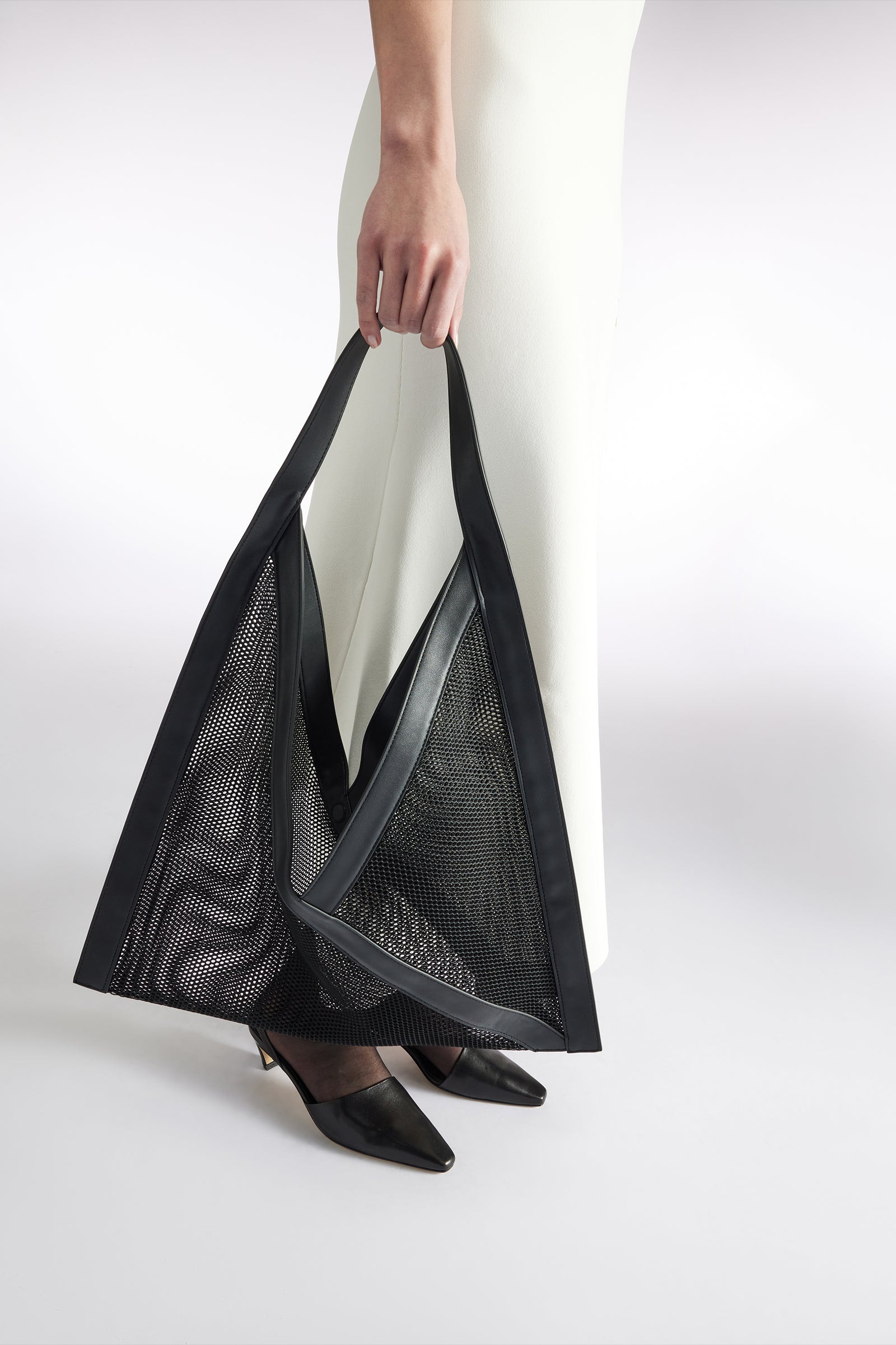 GEOMETRIC TOTE BAG | Liviana Conti