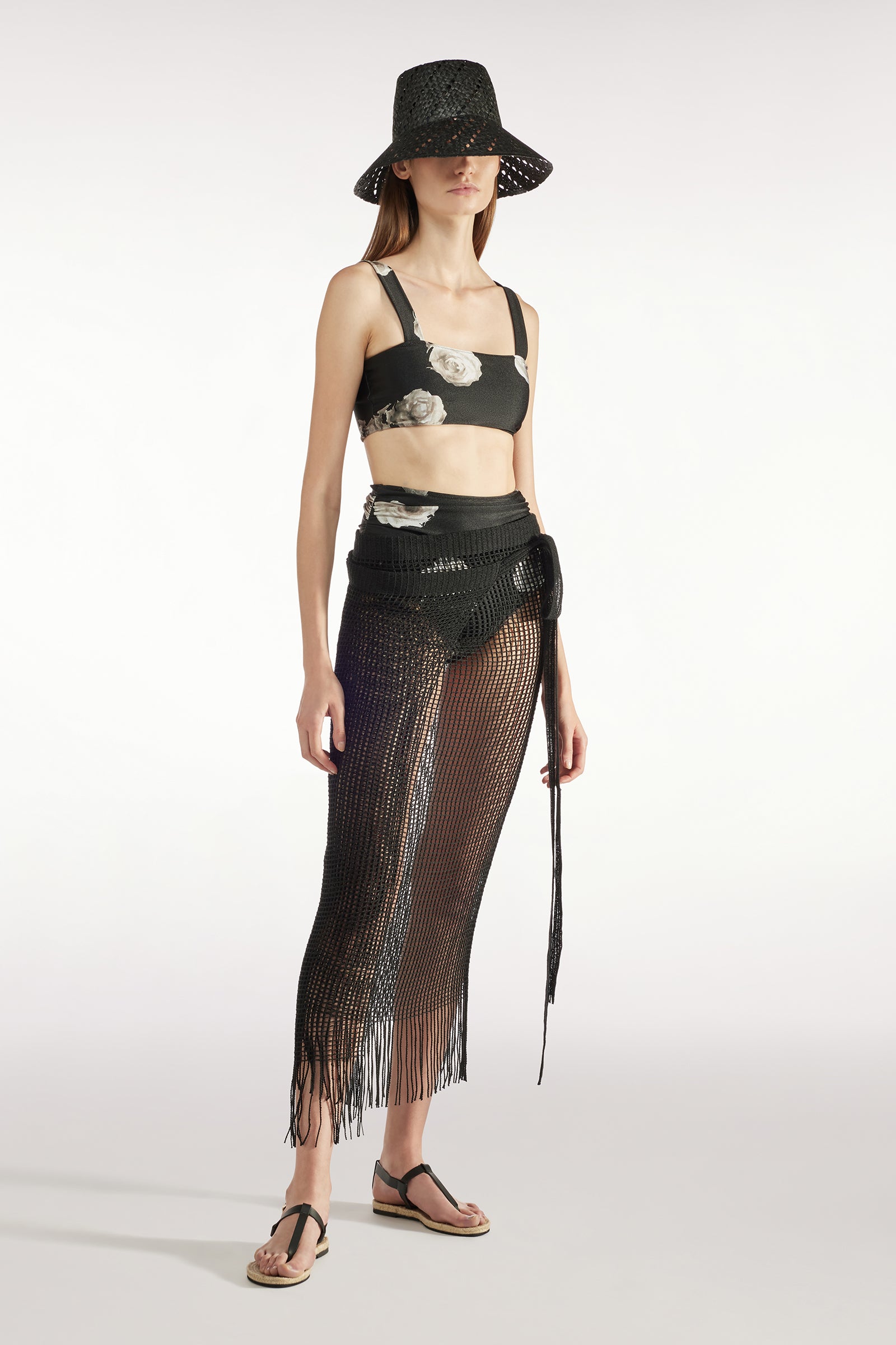 MESH PAREO SKIRT