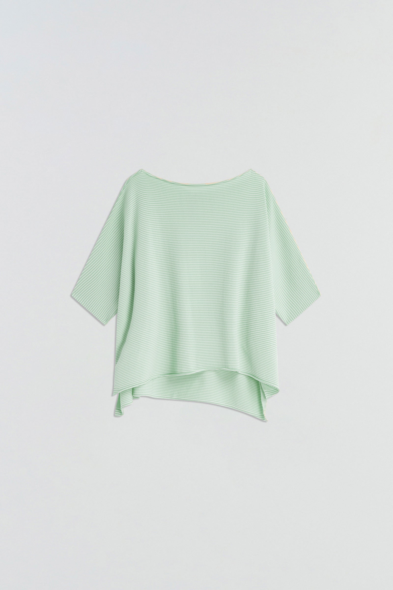 MAGLIA  KIMONO A RIGHE