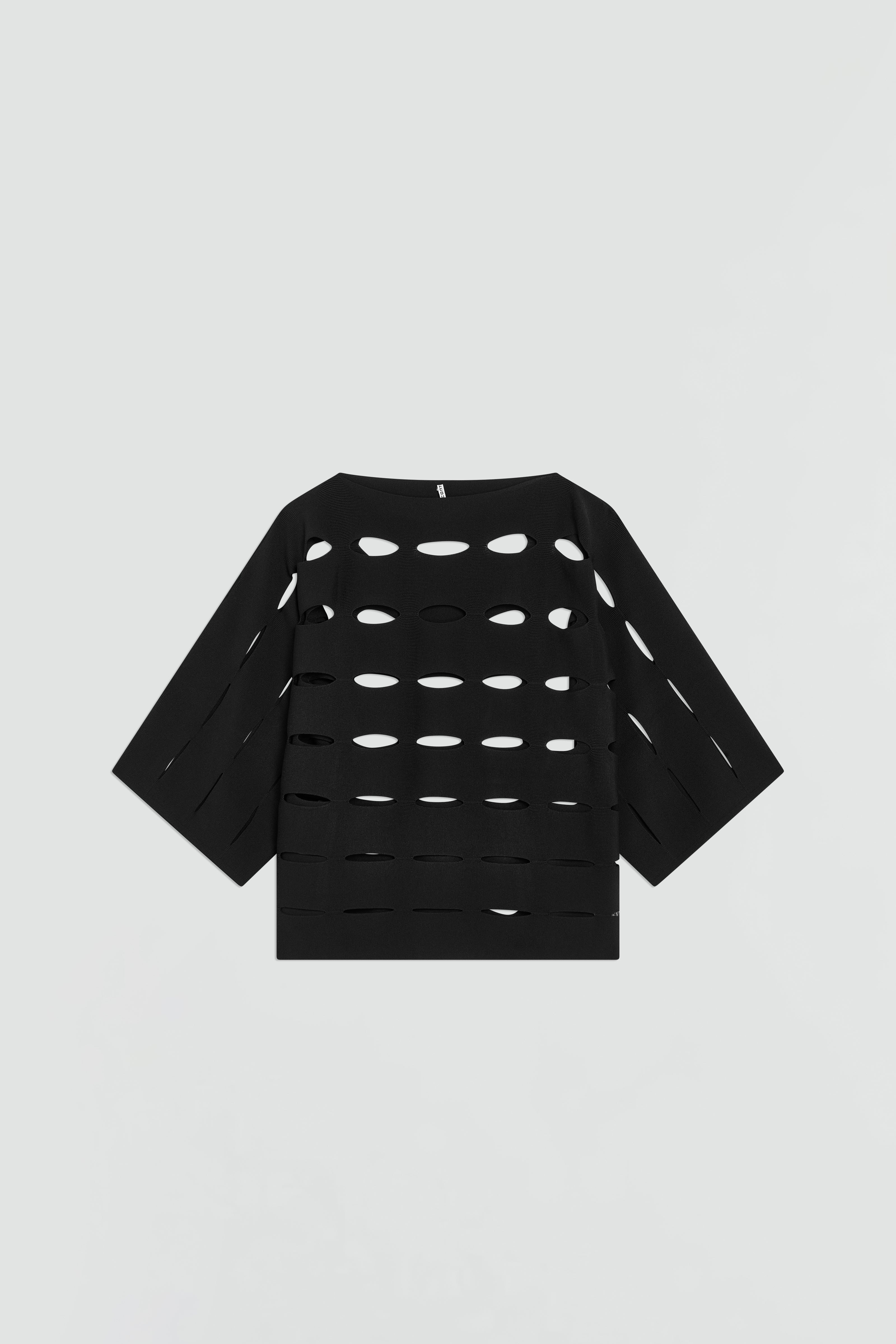 OPENWORK OVER SHIRT