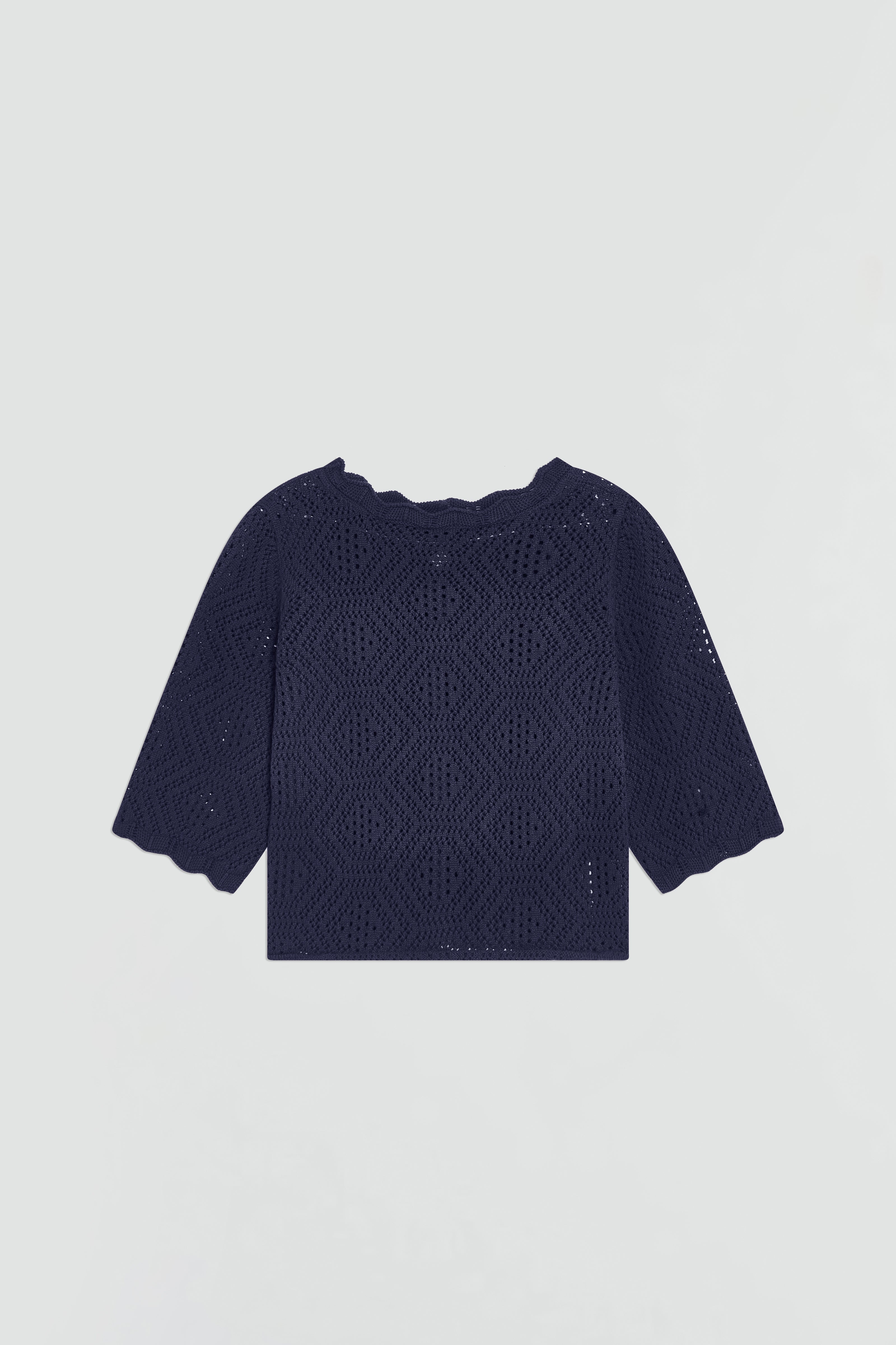 MAGLIA EFFETTO UNCINETTO