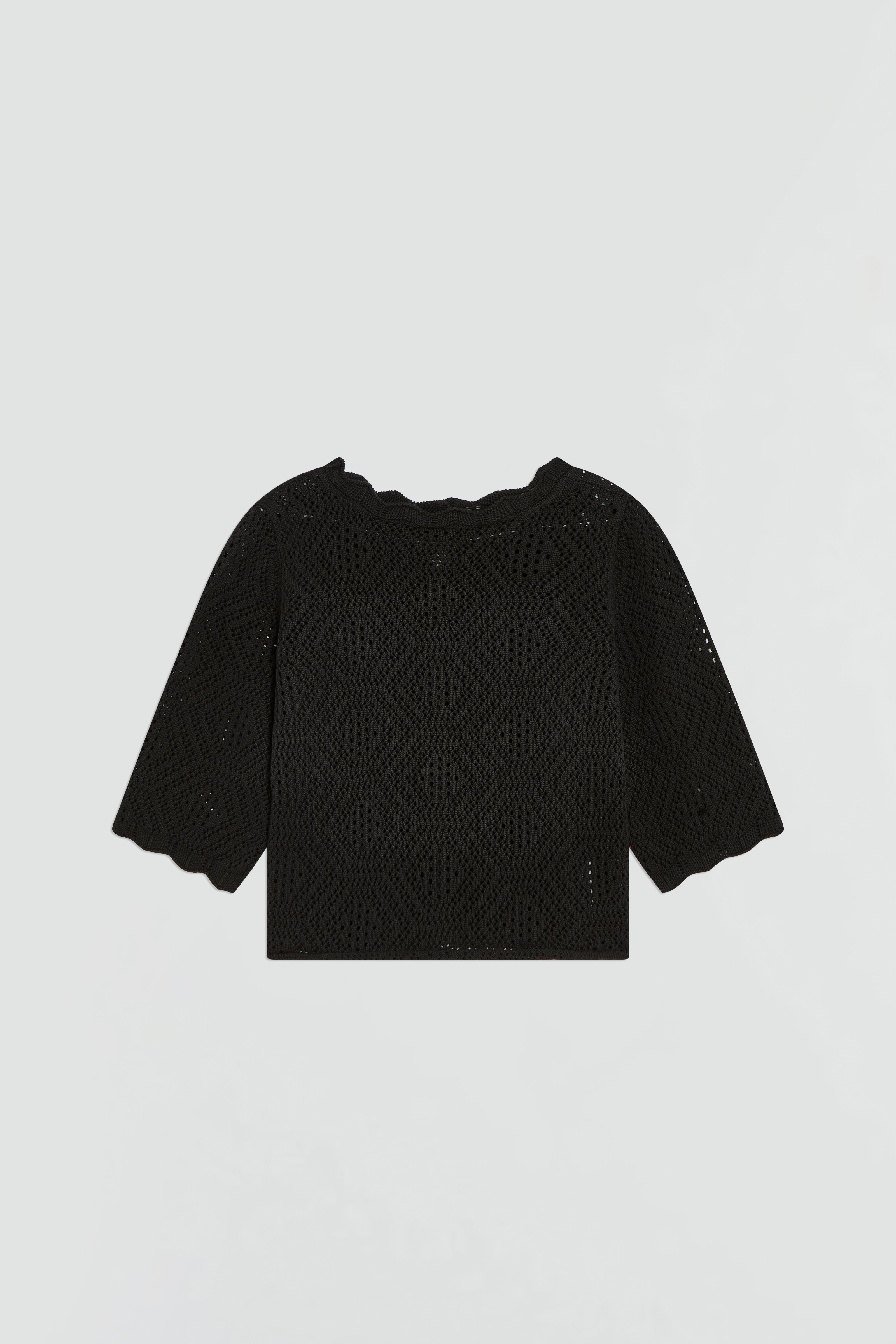 MAGLIA EFFETTO UNCINETTO