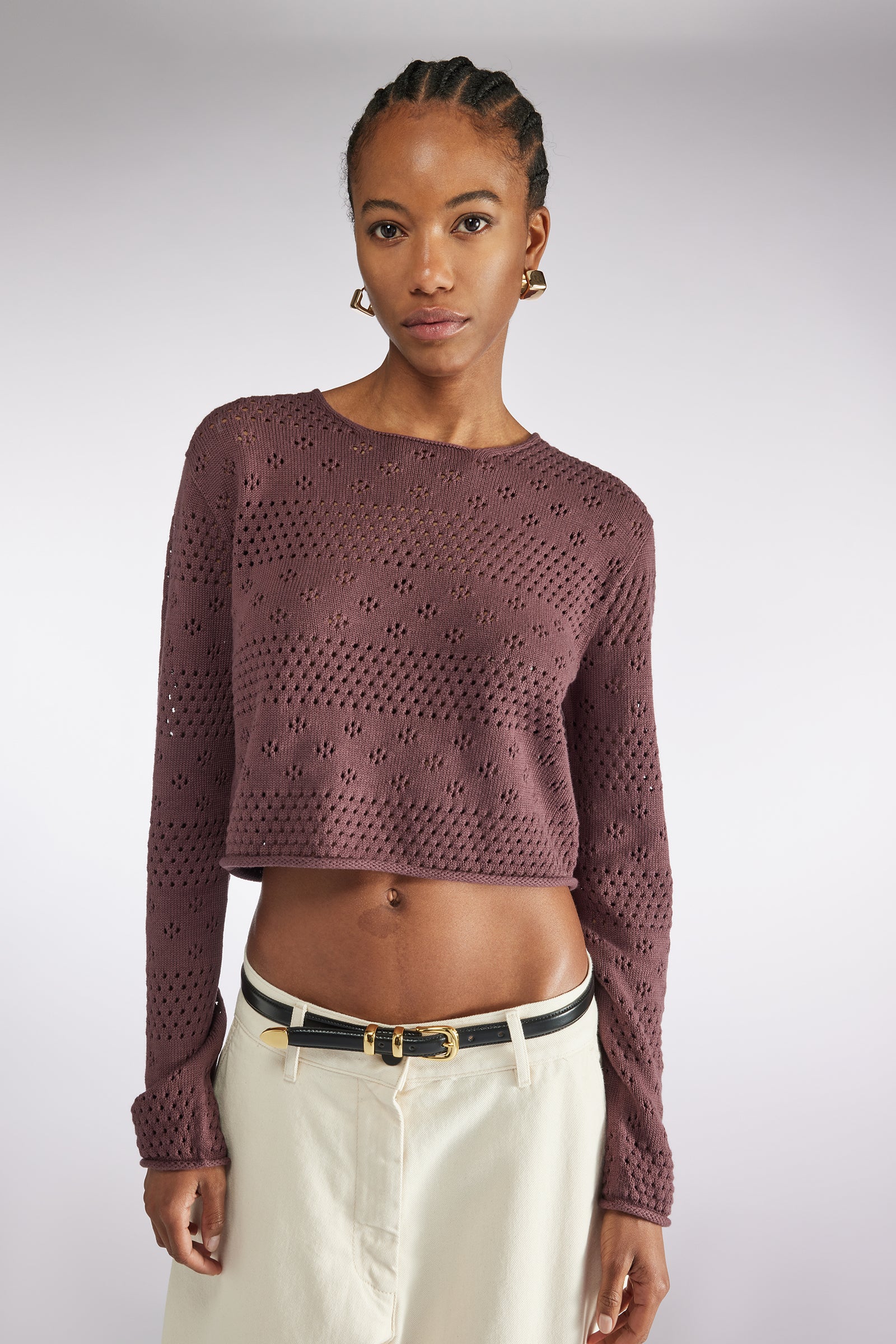 OPENWORK SWEATER