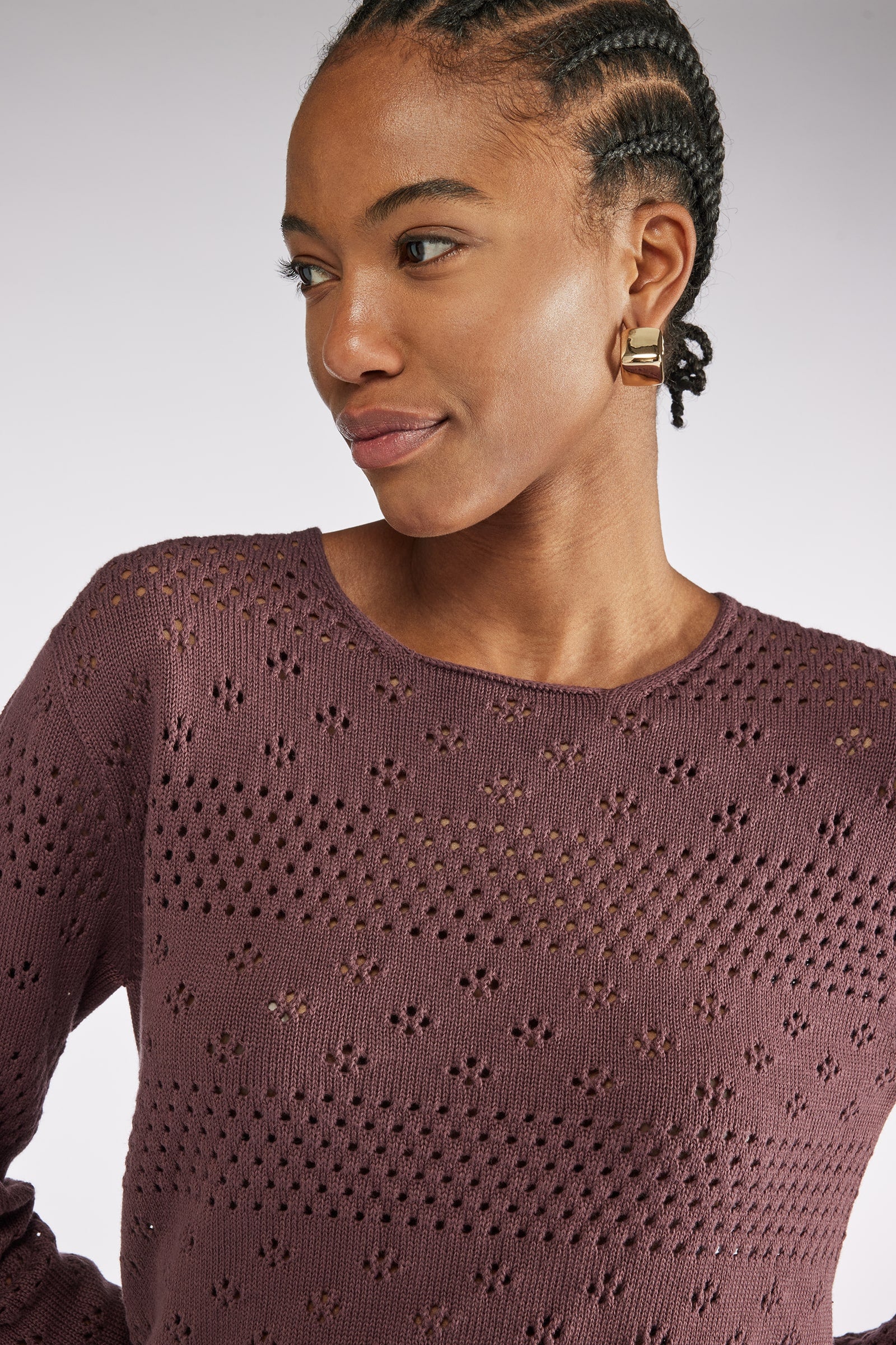 OPENWORK SWEATER