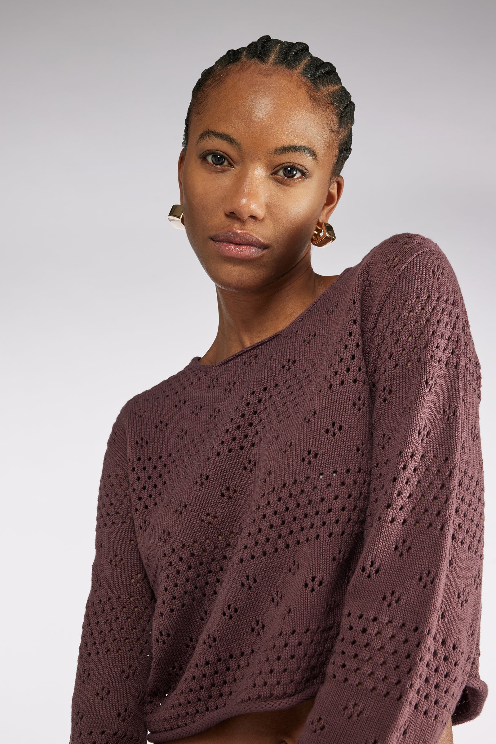 OPENWORK SWEATER