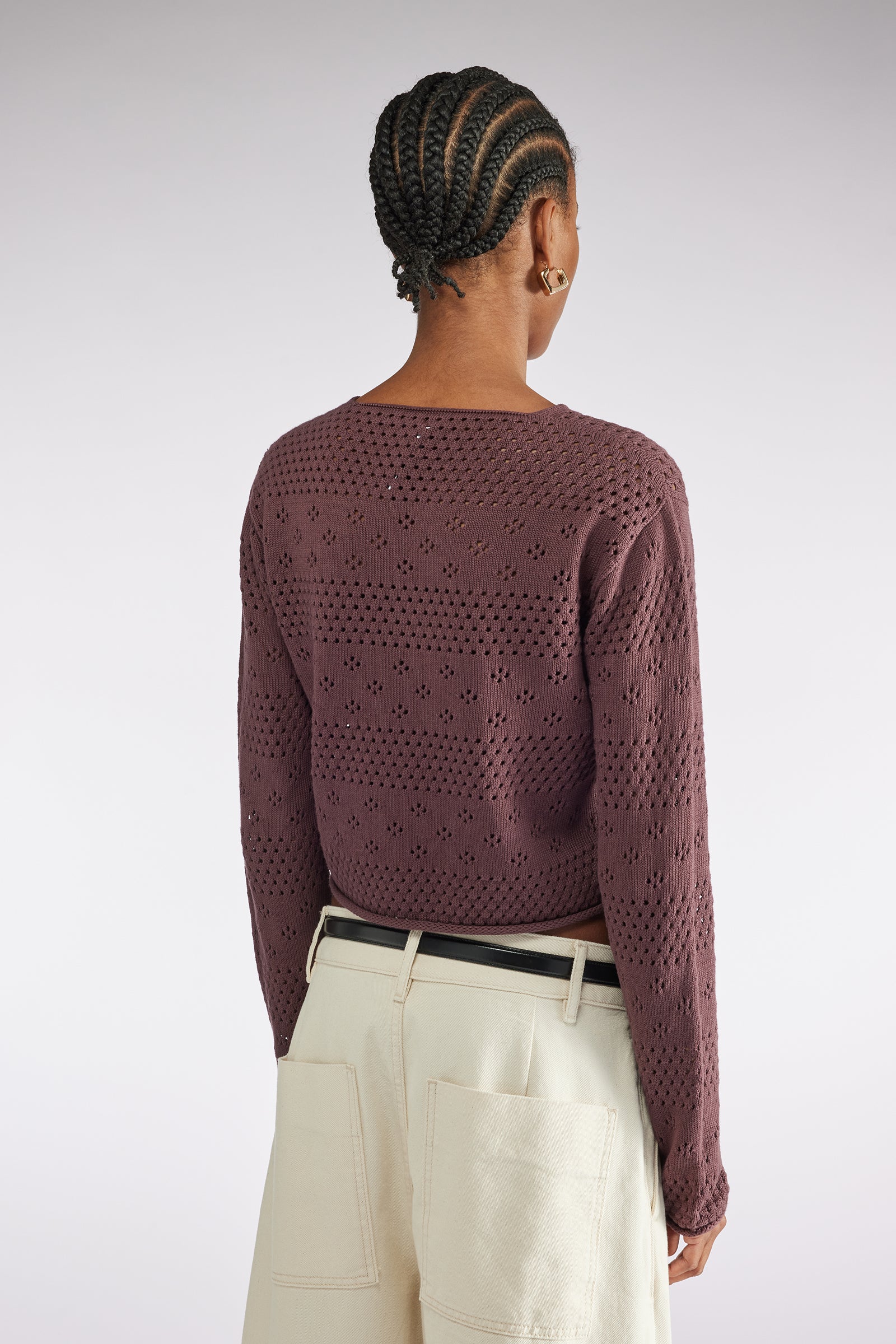 OPENWORK SWEATER