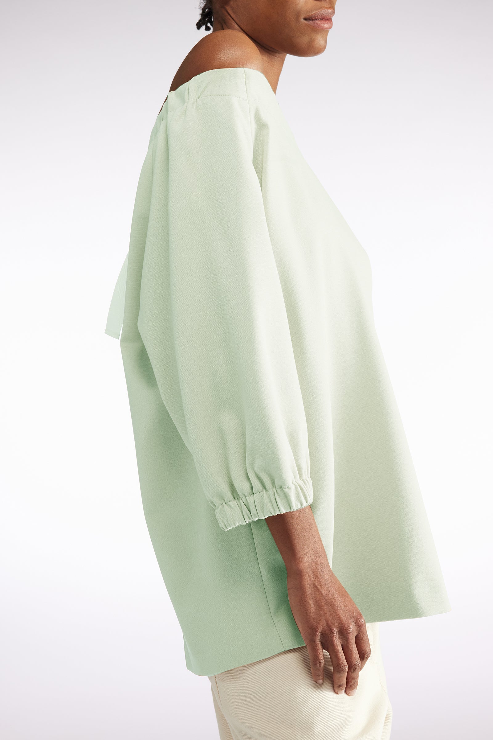 BLOUSE WITH BOWS