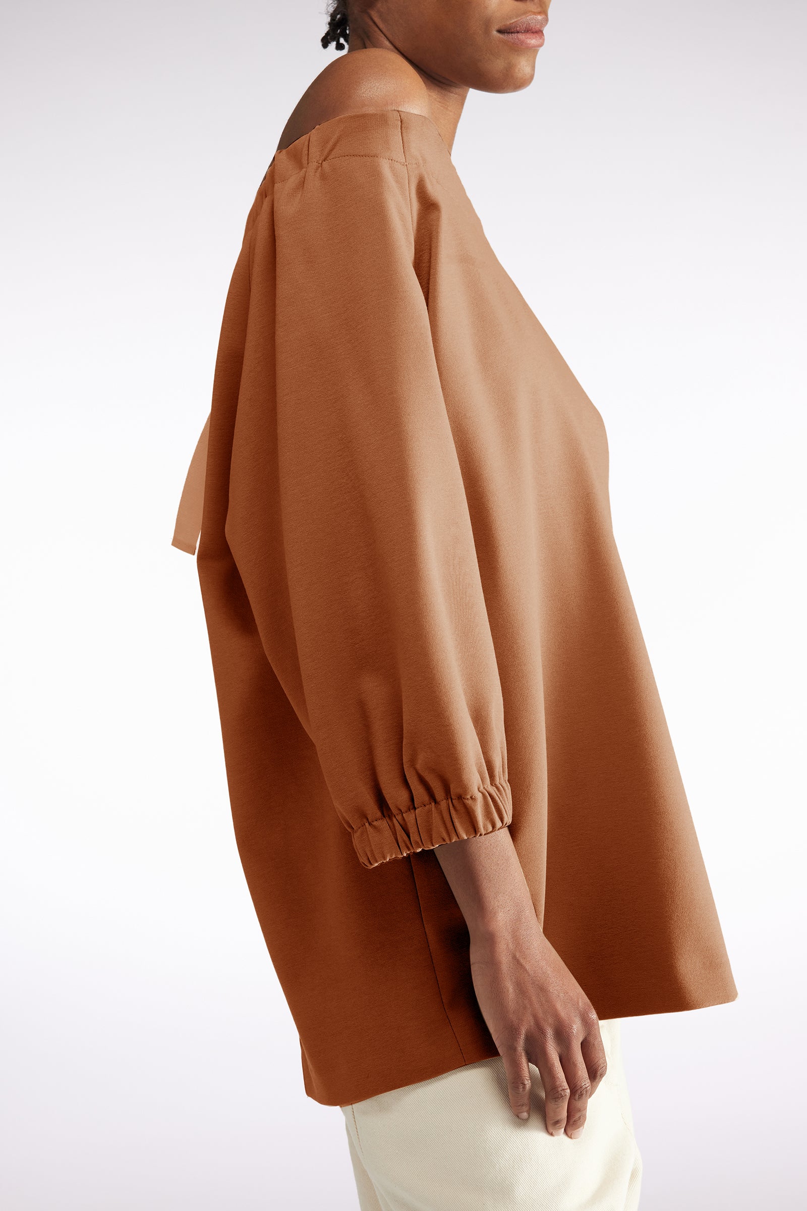 BLOUSE WITH BOWS