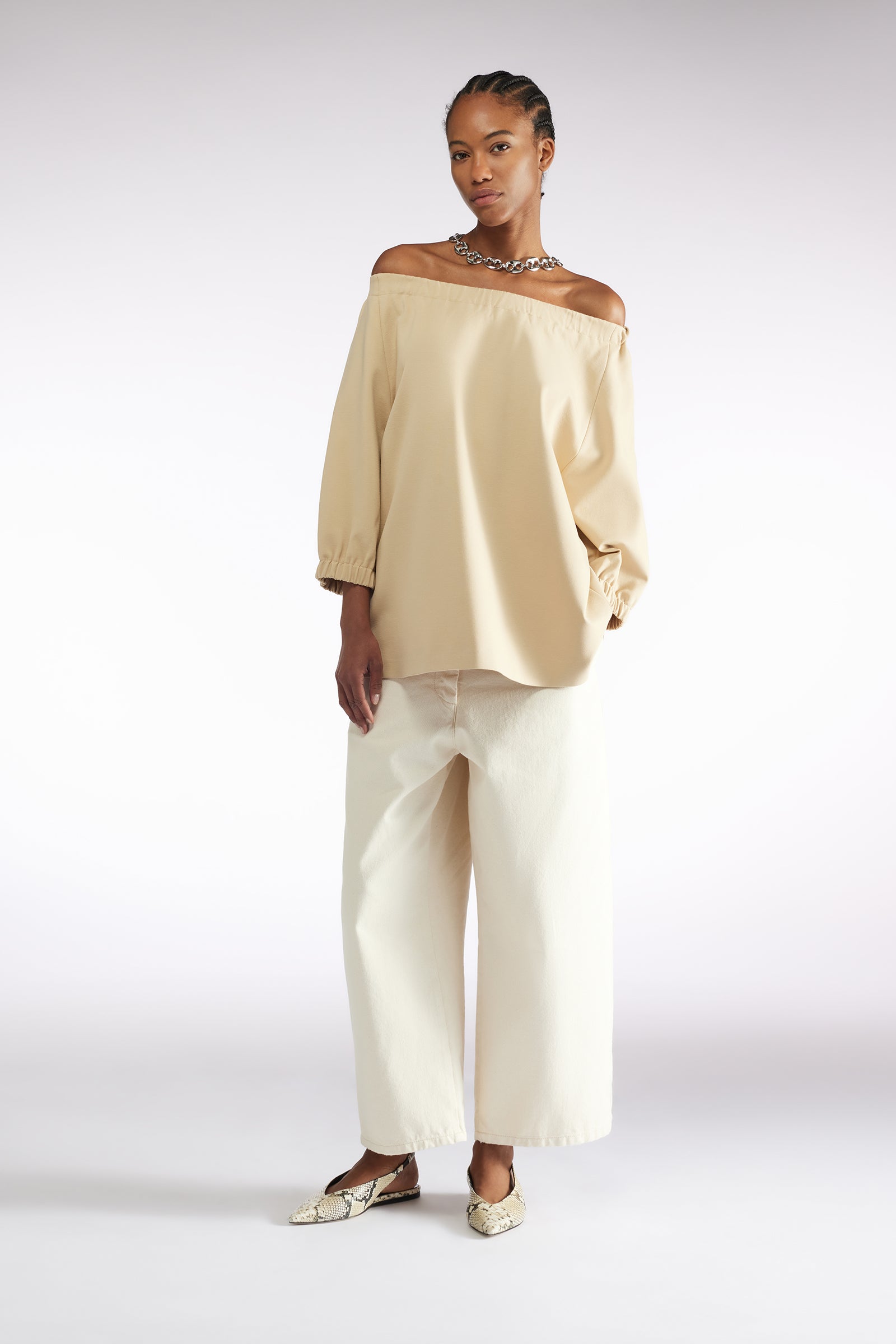 BLOUSE WITH BOWS
