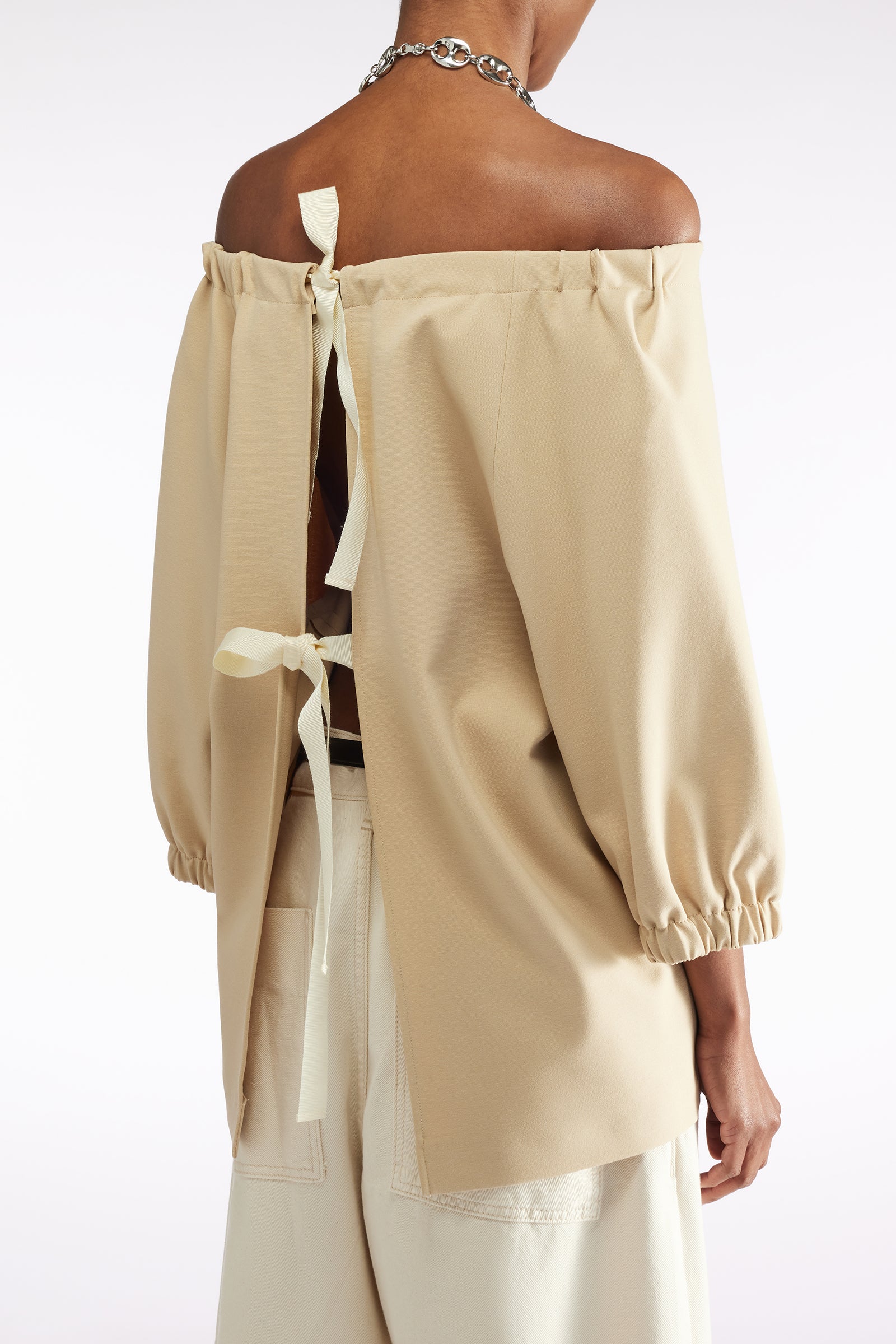 BLOUSE WITH BOWS