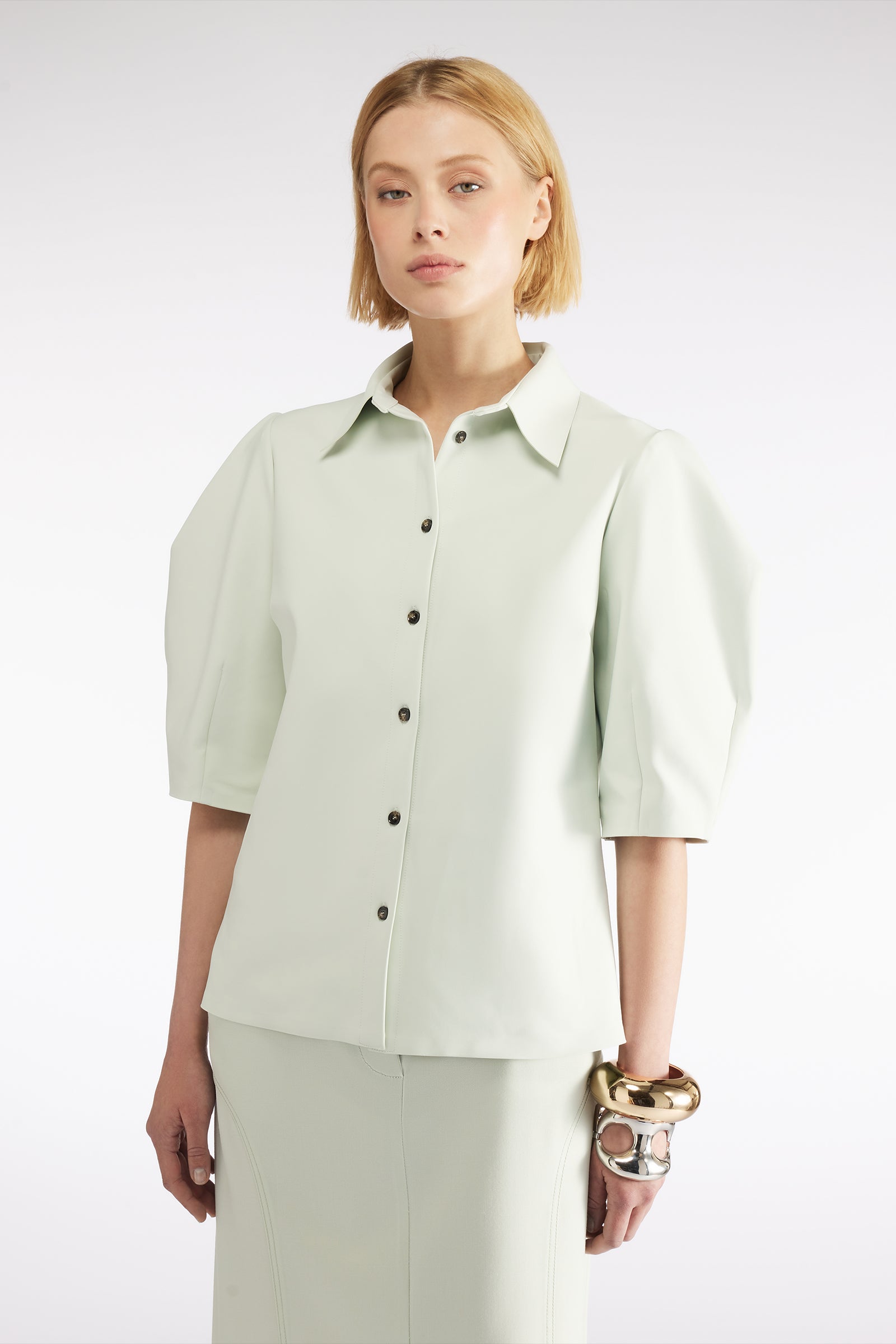 PUFF SLEEVE SHIRT