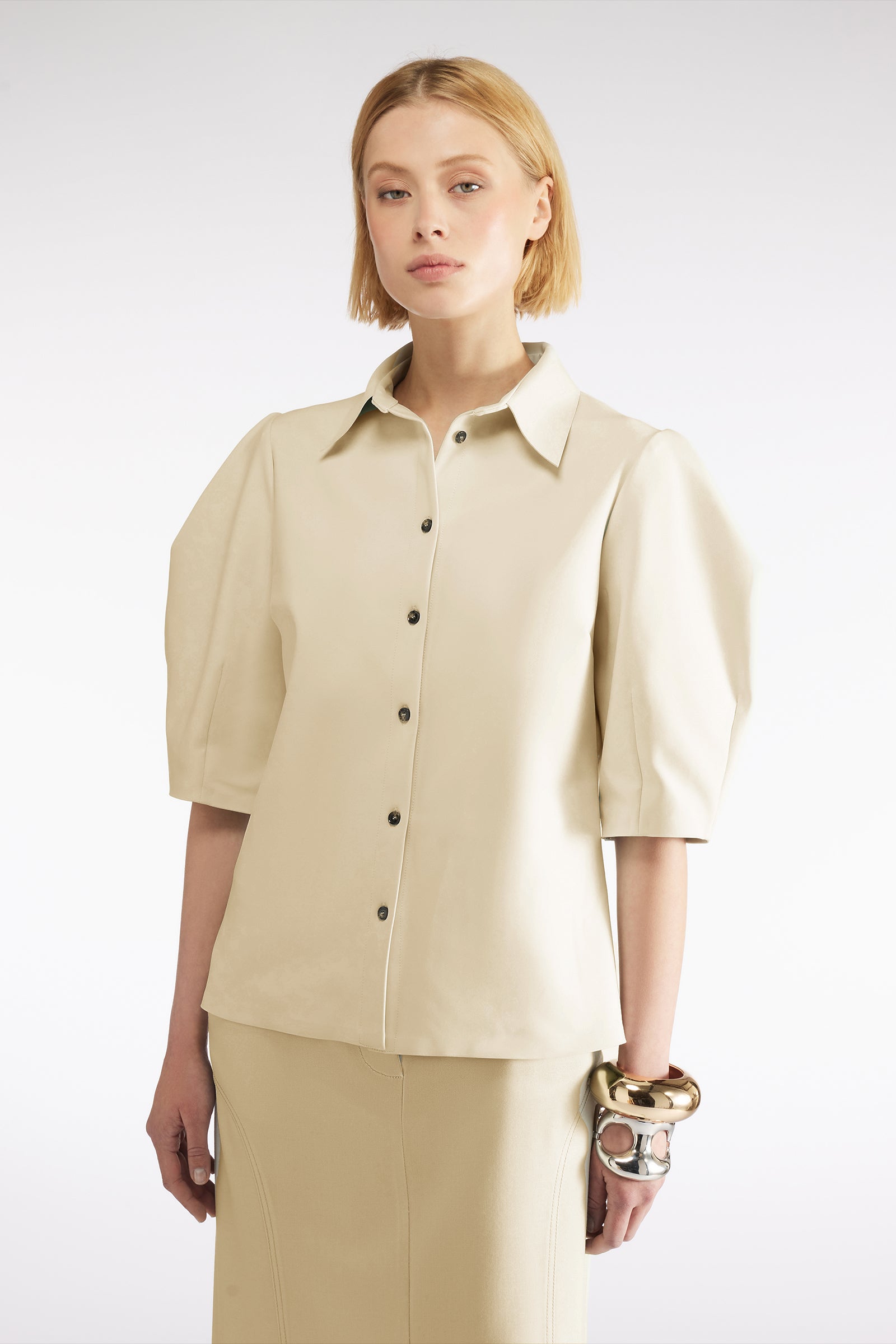 PUFF SLEEVE SHIRT