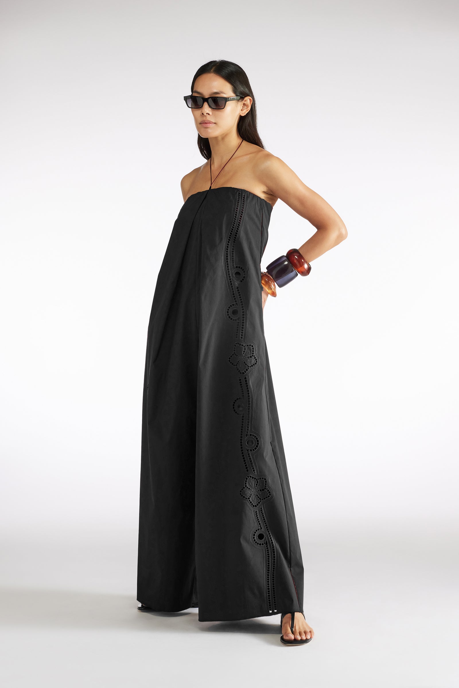 EMBROIDERED JUMPSUIT | Liviana Conti