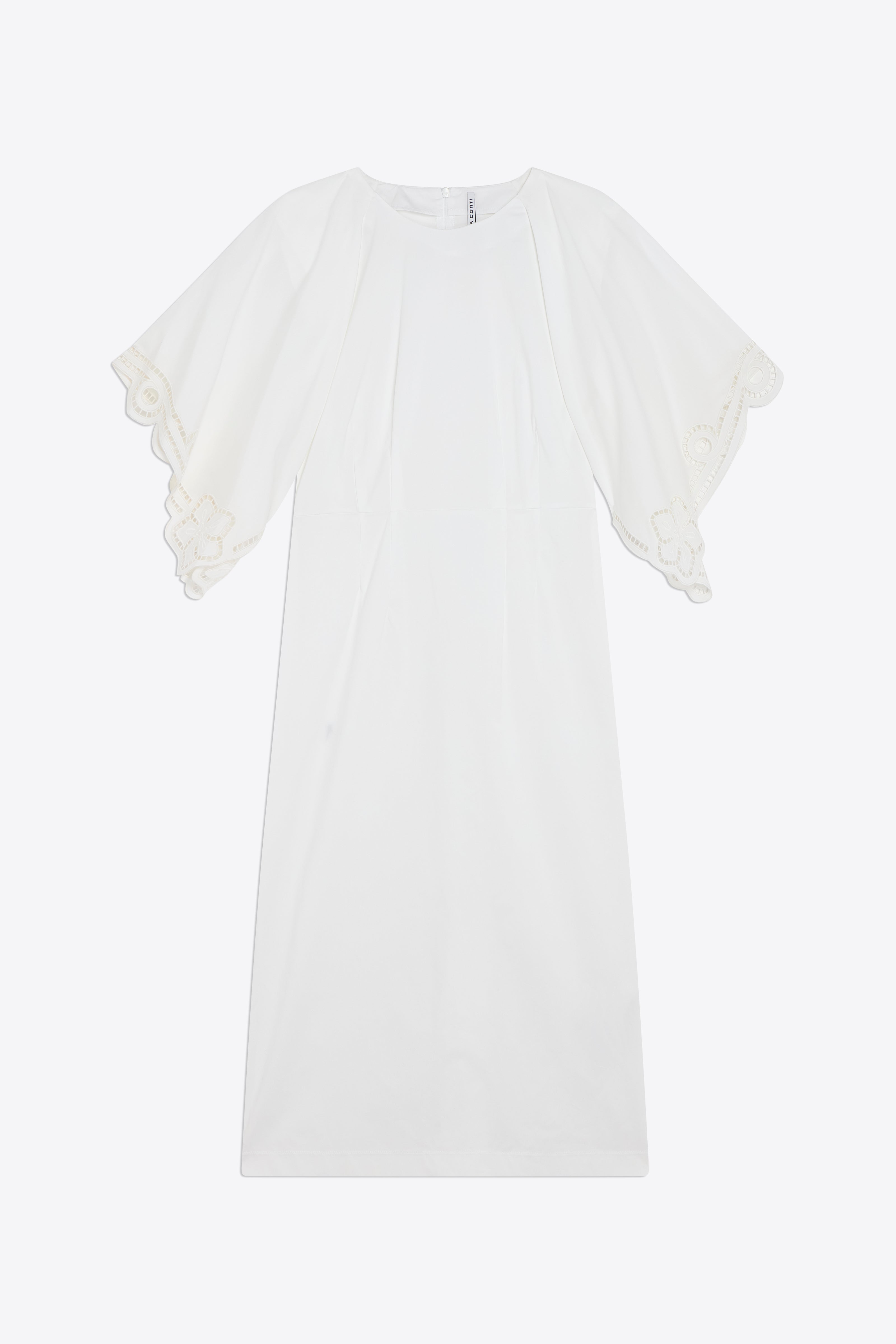 PUNCH-EMBROIDERED DRESS