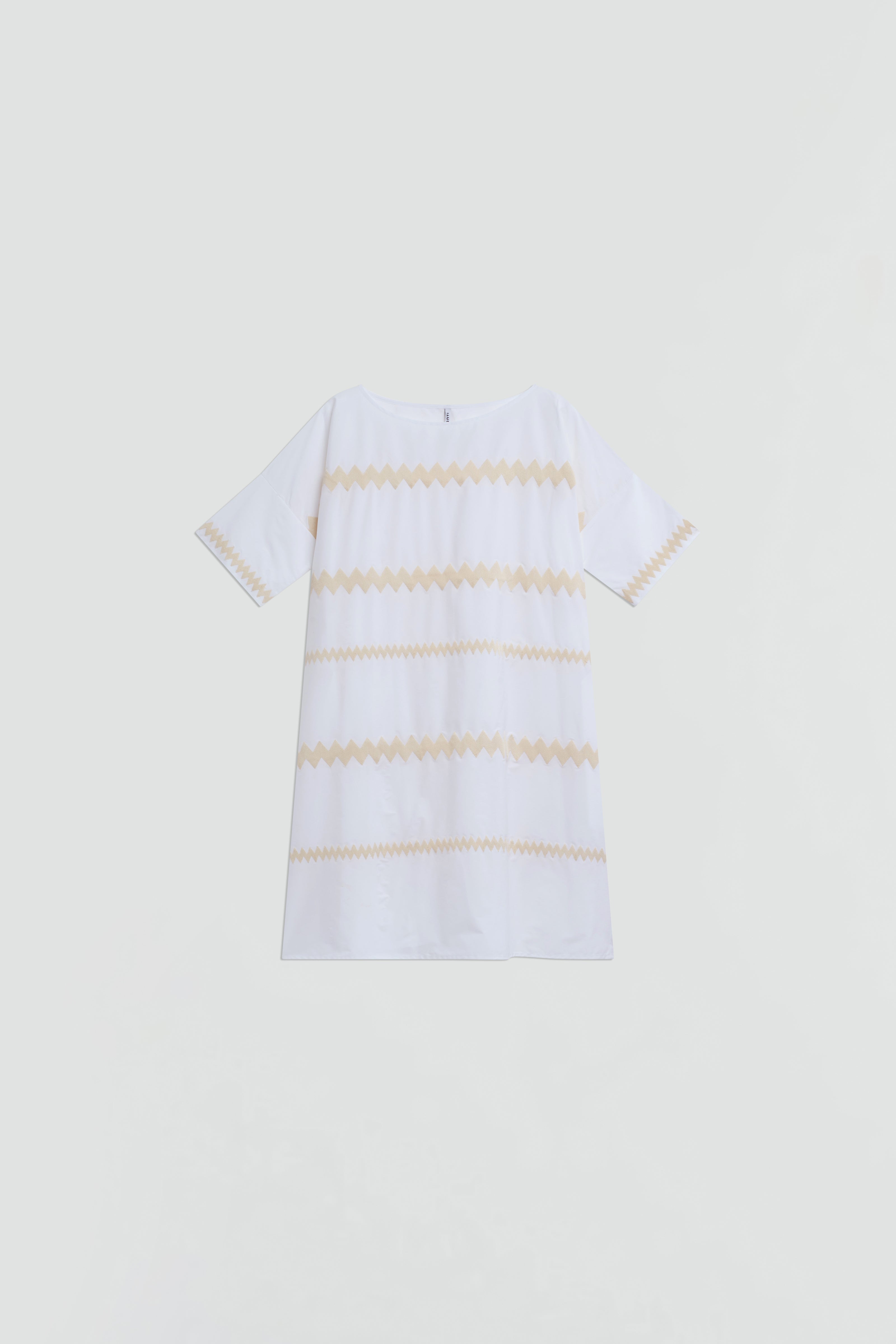 ETHNIC-EMBROIDERED DRESS