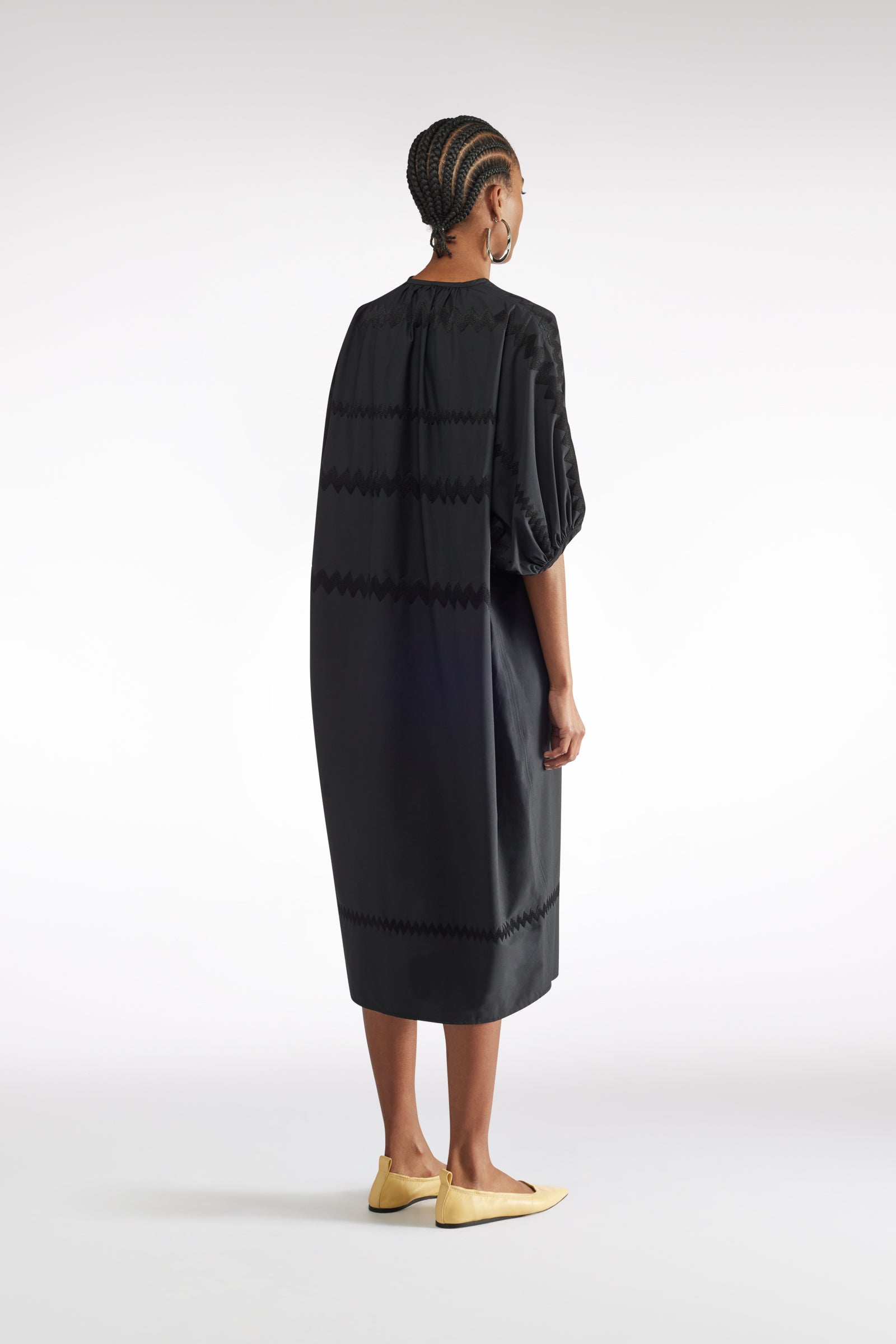 ETHNIC-EMBROIDERED DRESS