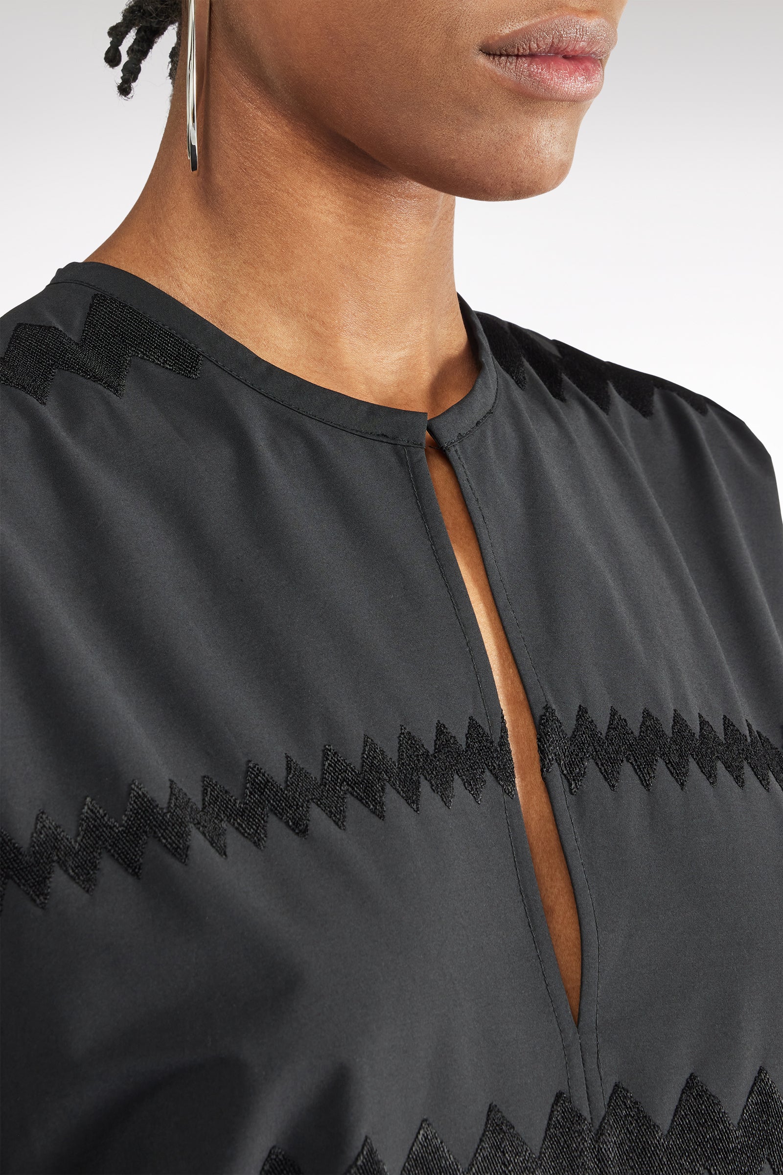 ETHNIC-EMBROIDERED DRESS