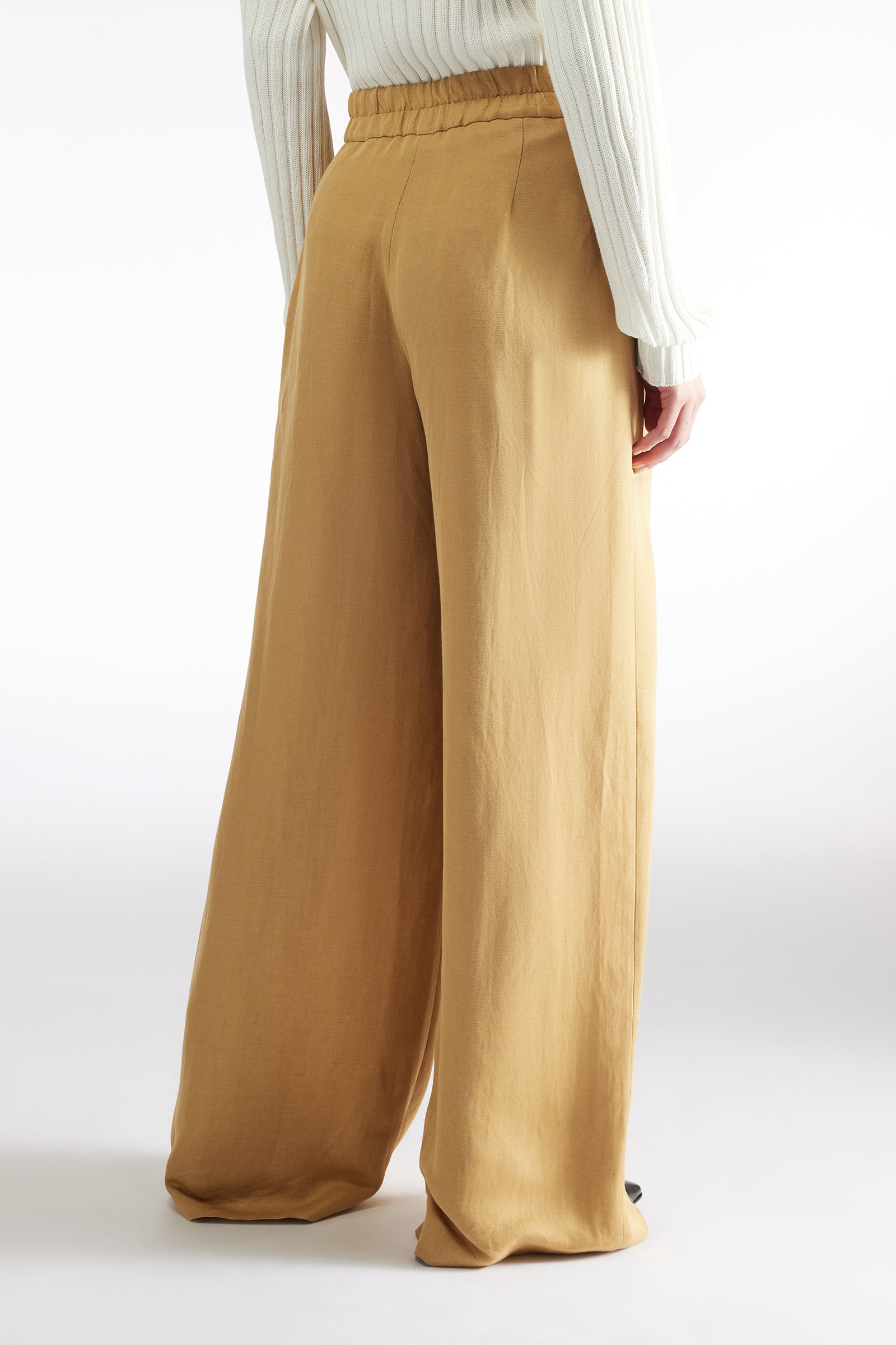 PANTALONE IN LINO-VISCOSA