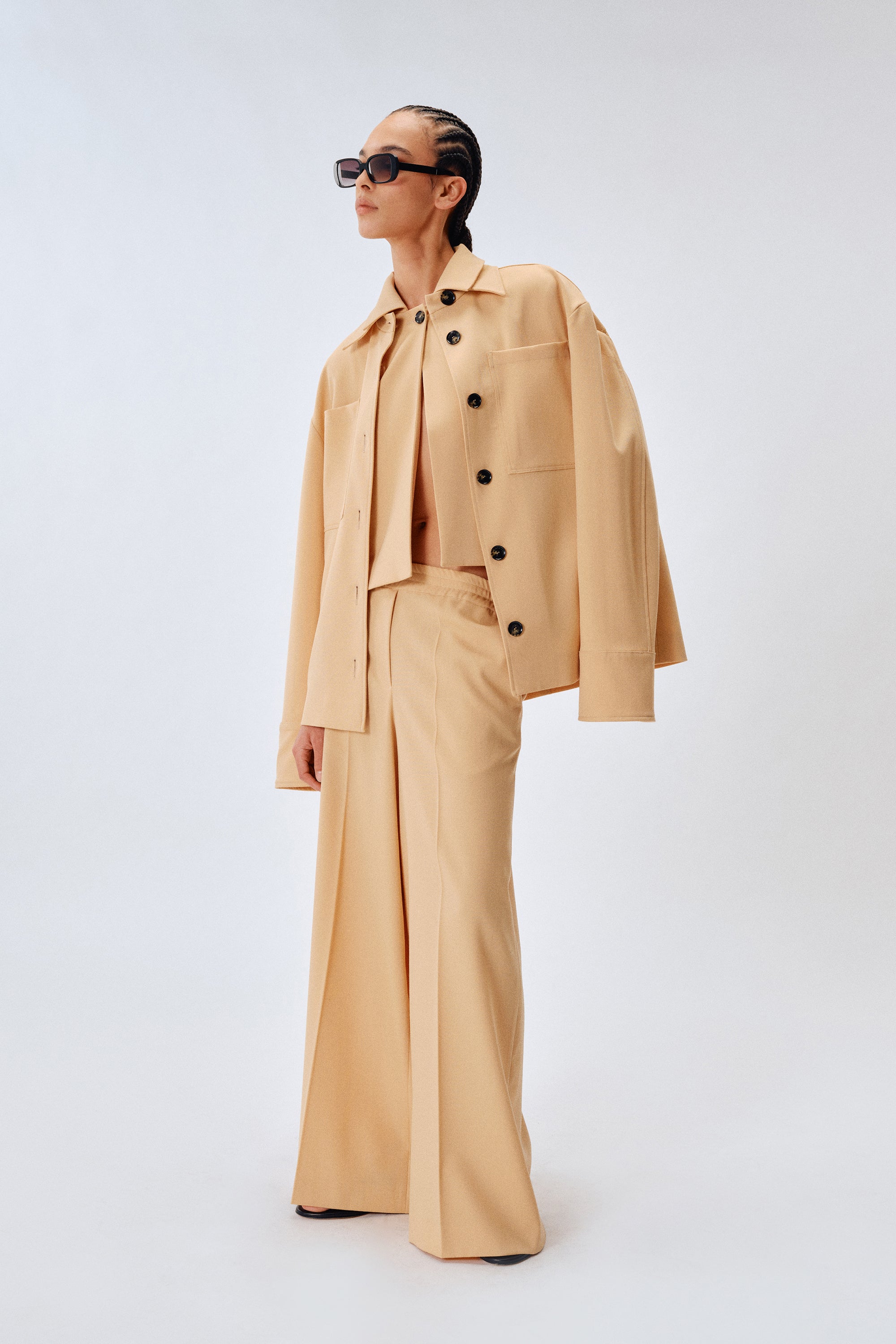 GIACCA IN GABARDINA LANA