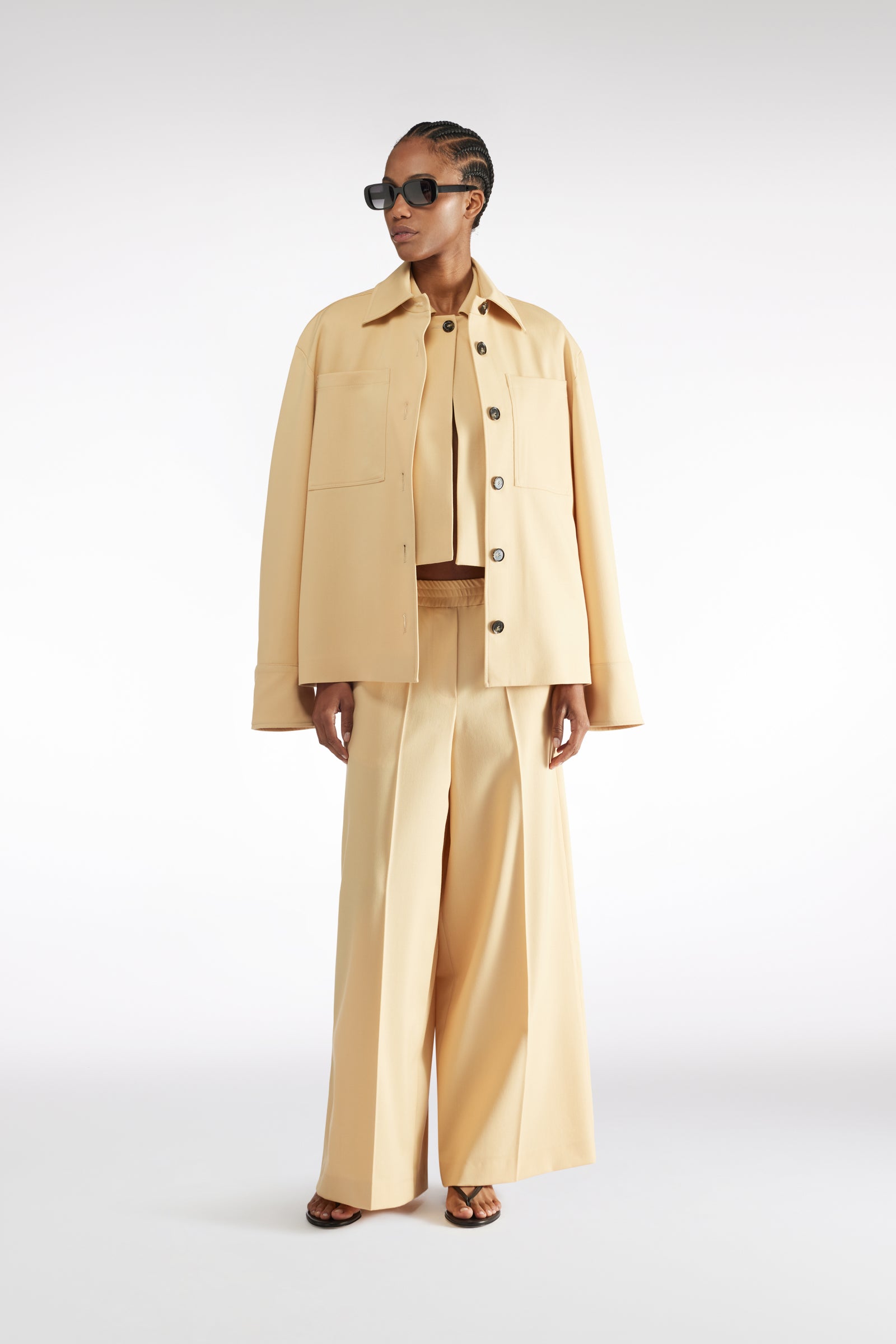 GIACCA IN GABARDINA LANA