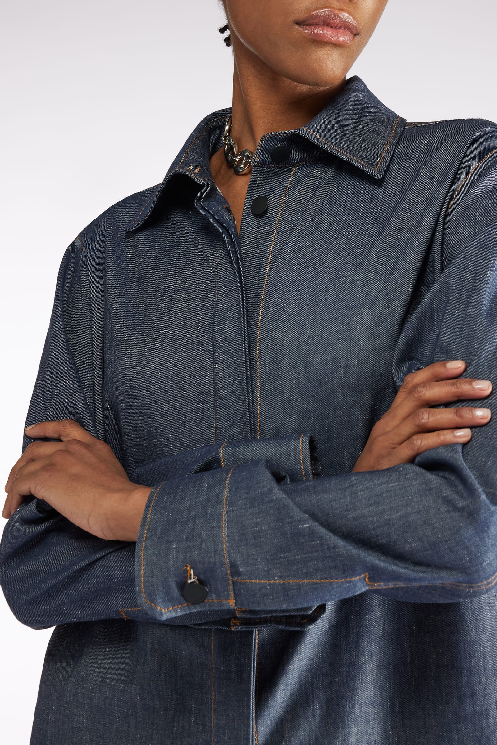 DENIM CANVAS SHIRT