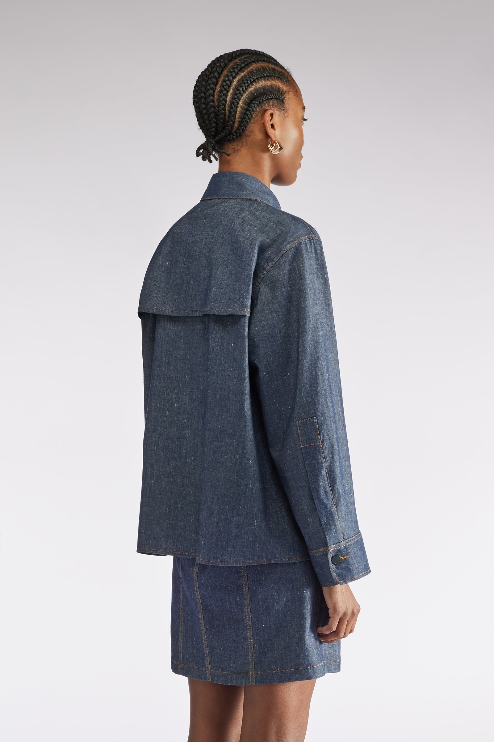【LIVIANA CONTI】配色ジャケットひまわり　イタリア製　42サイズ Women's Jackets & Outerwear: Lightness & Elegance | Liviana