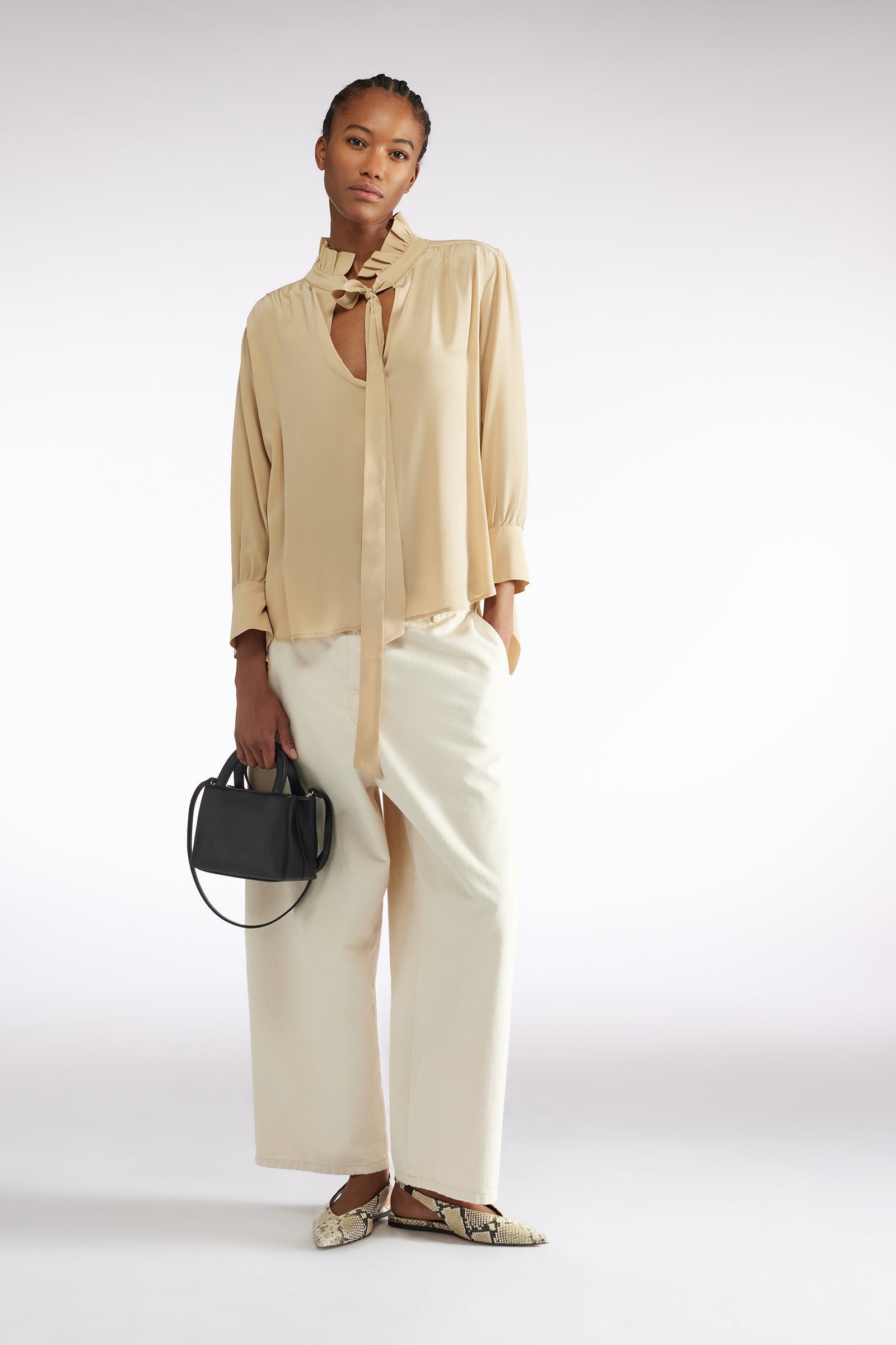 100% SILK BLOUSE