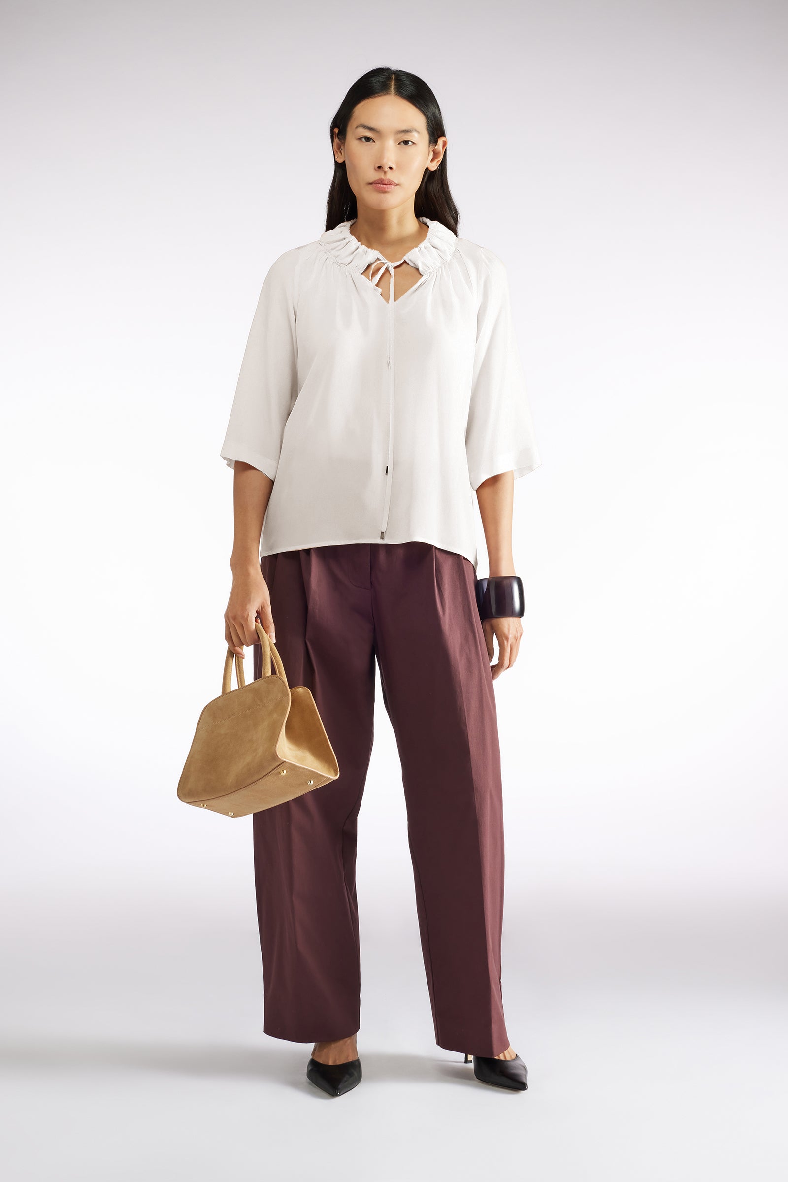 100% SILK BLOUSE
