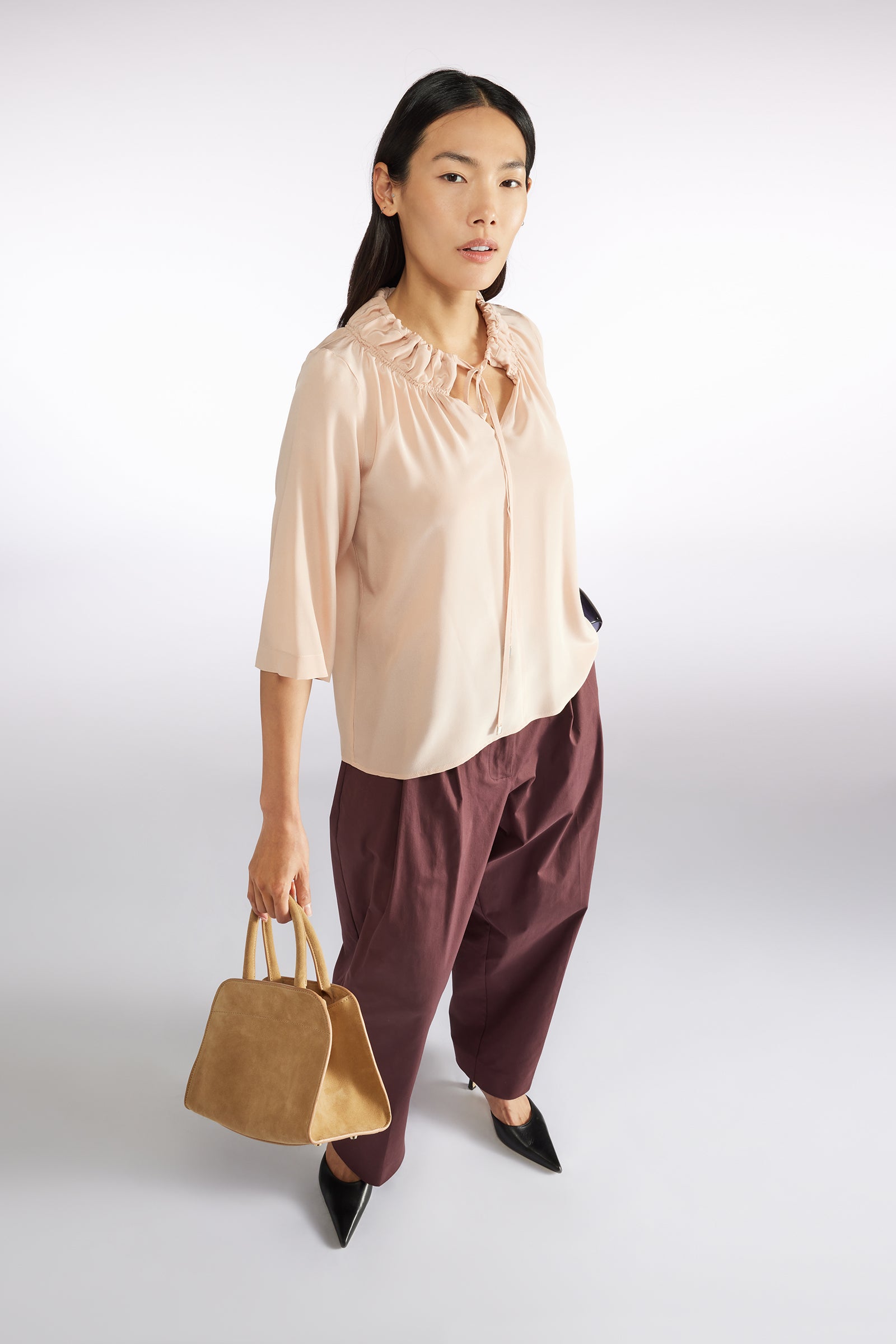 100% SILK BLOUSE