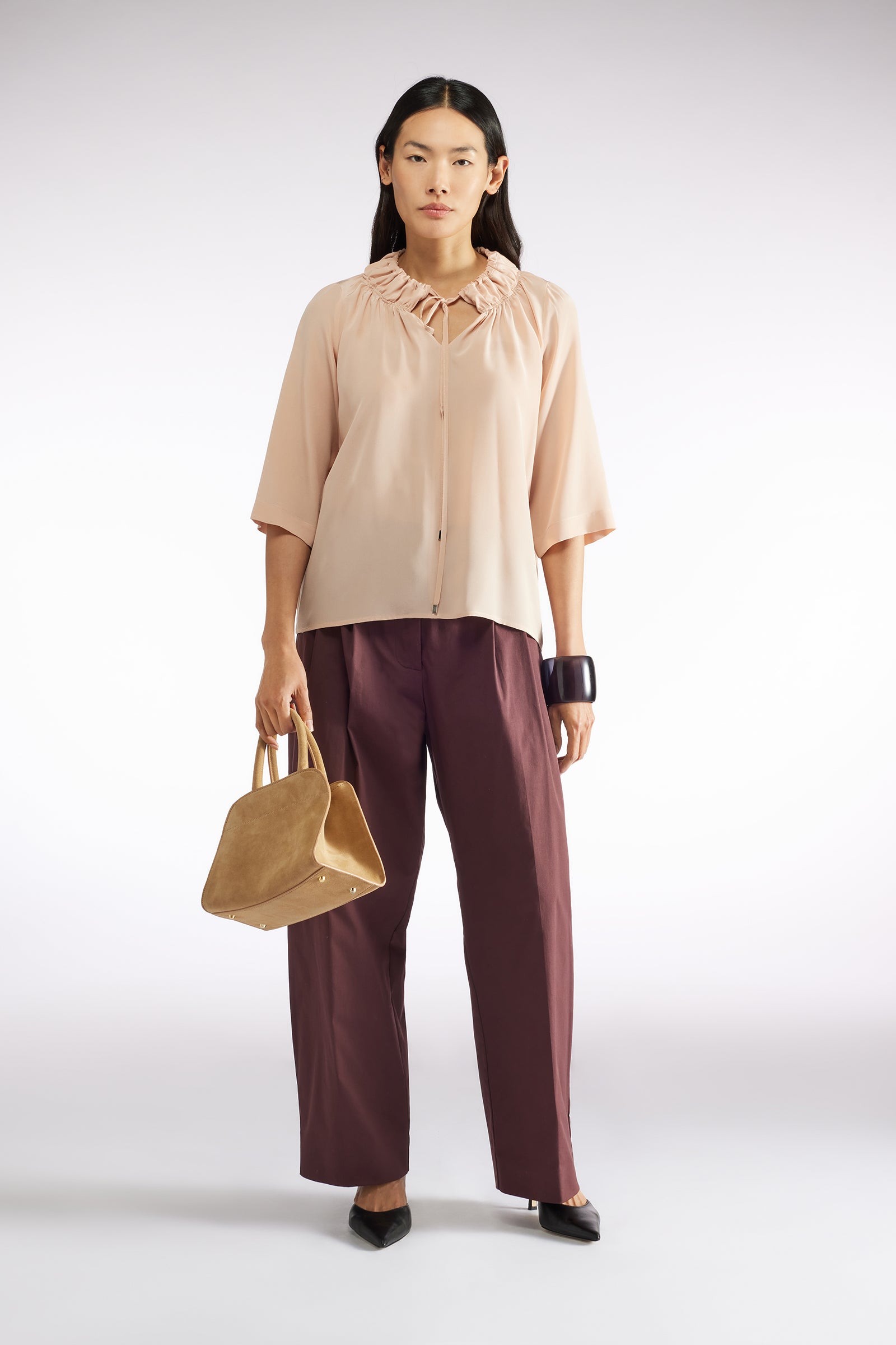 100% SILK BLOUSE
