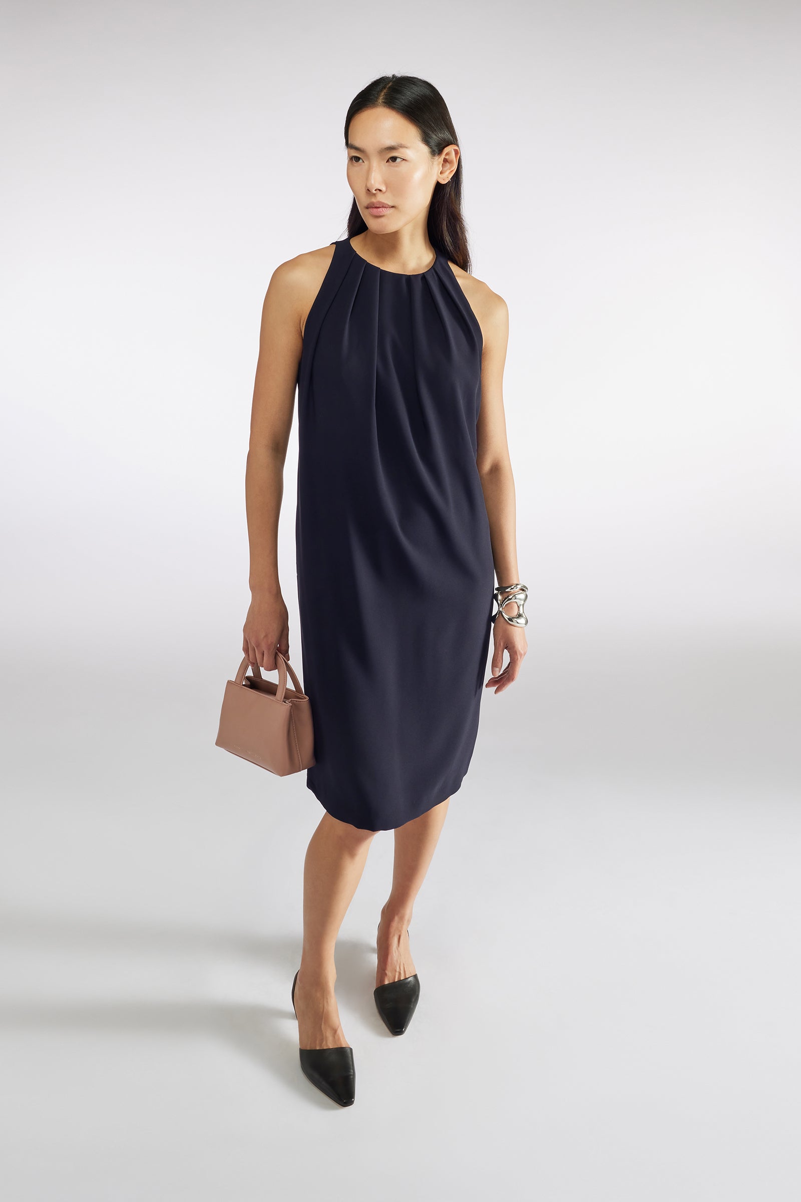 PLEATED DRESS
