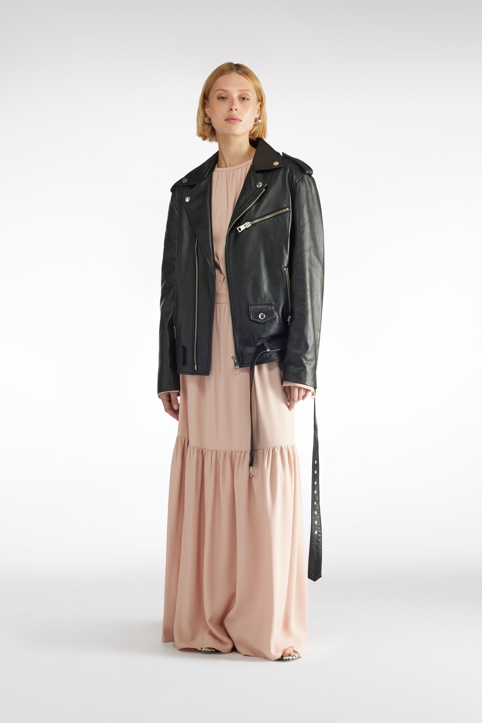 LONG DRESS WITH FLARES