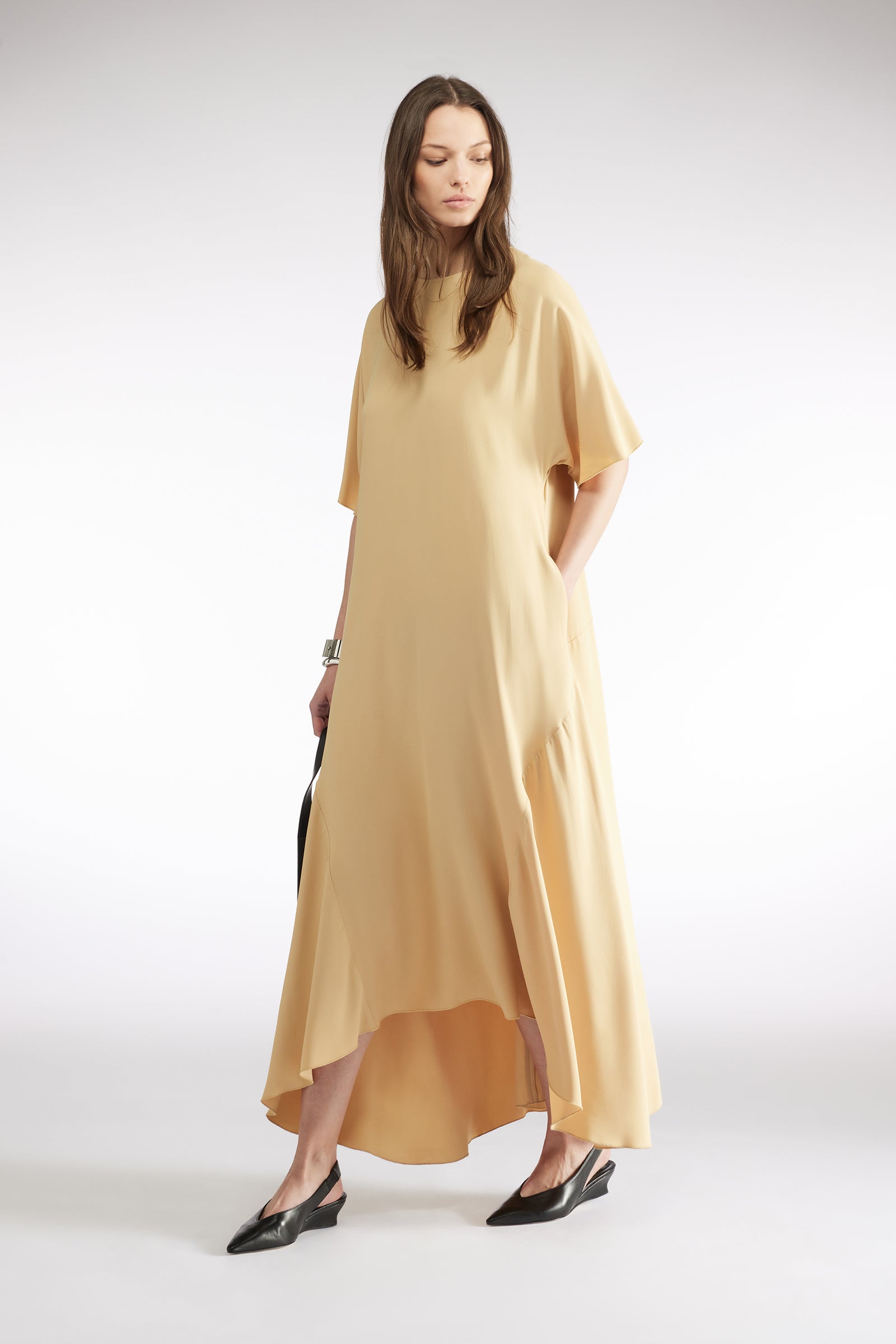 KIMONO SLEEVE DRESS