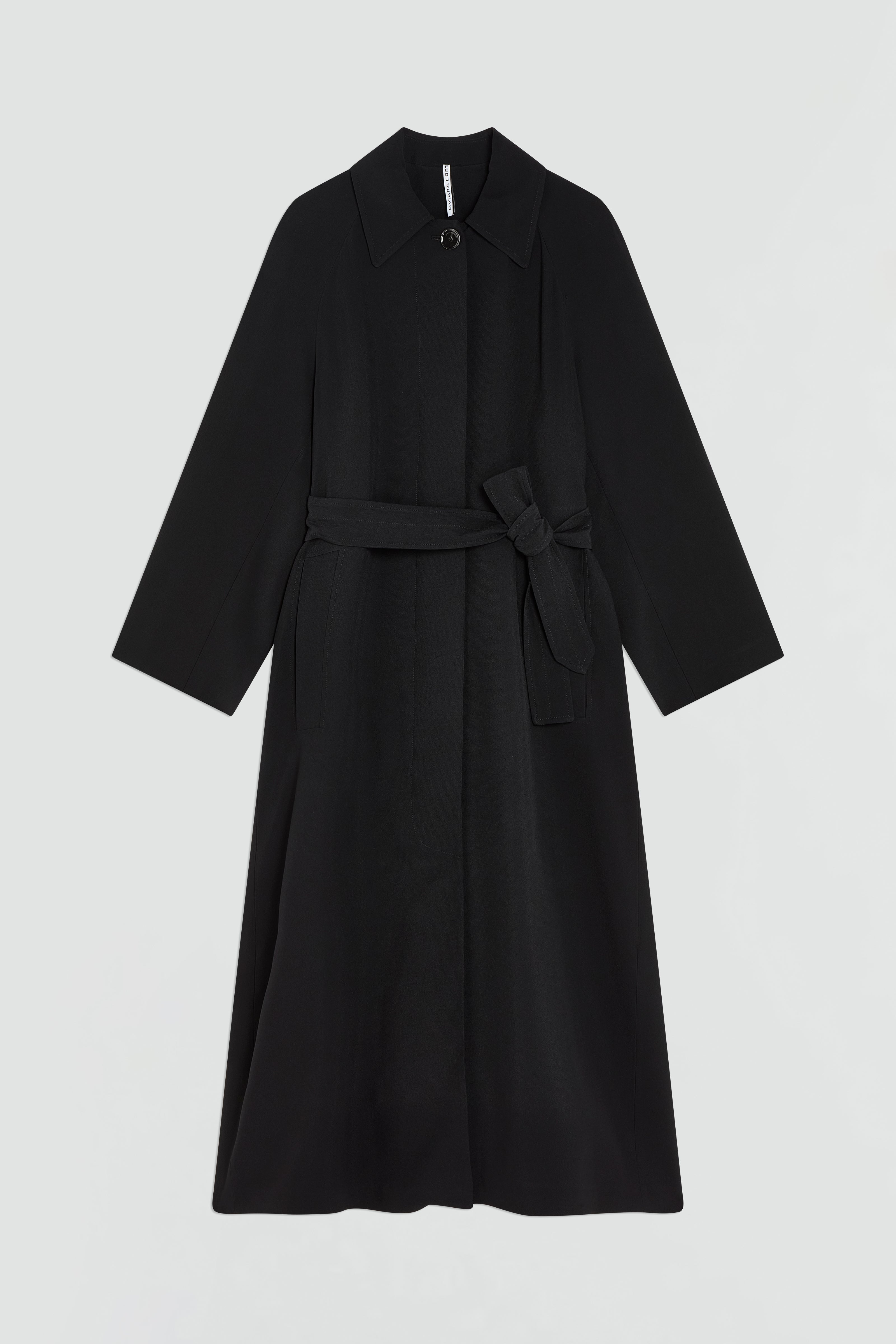 SINGLE-BREASTED TRENCH COAT | Liviana Conti