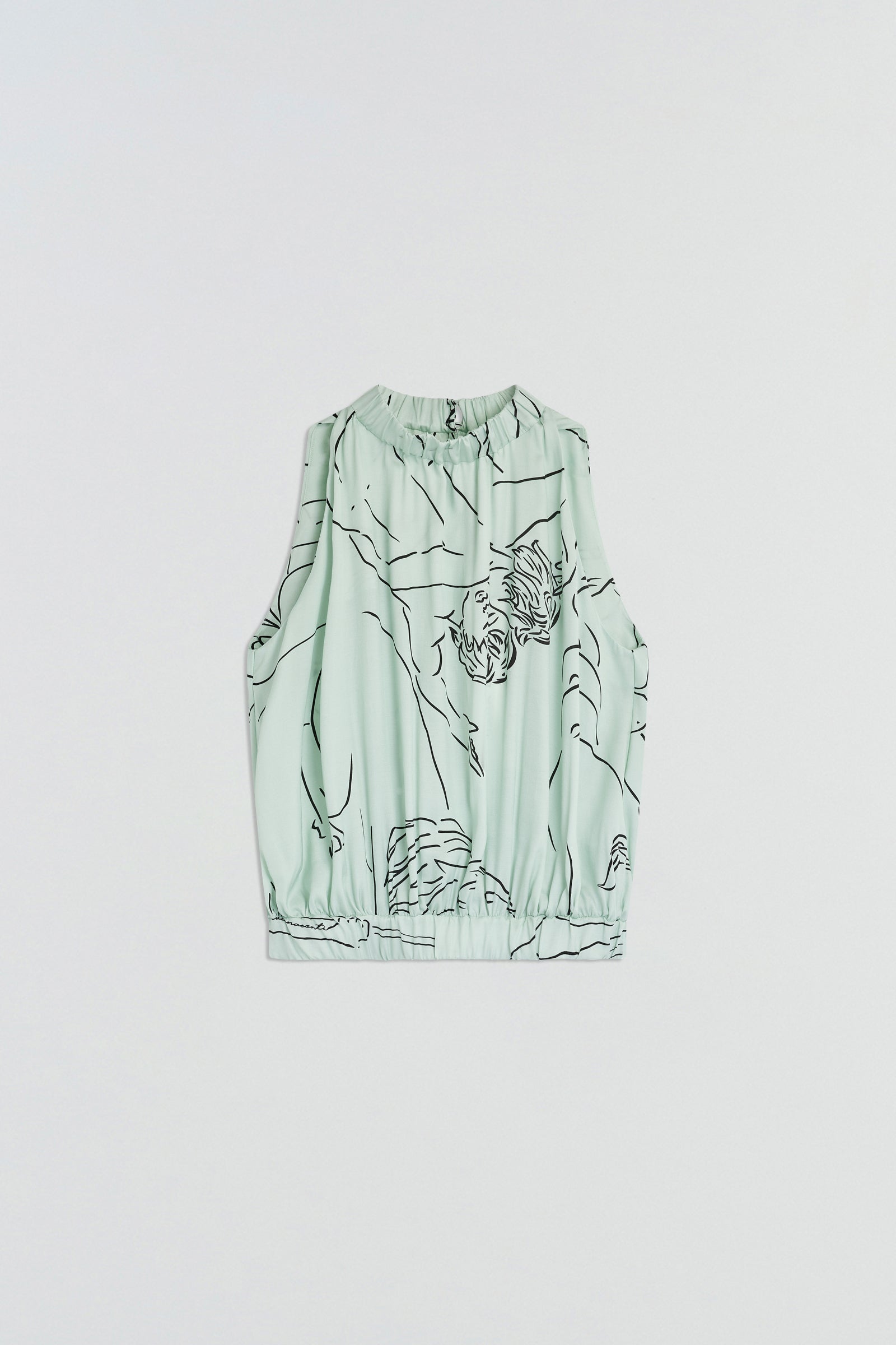 ZODIAC PRINT BLOUSE