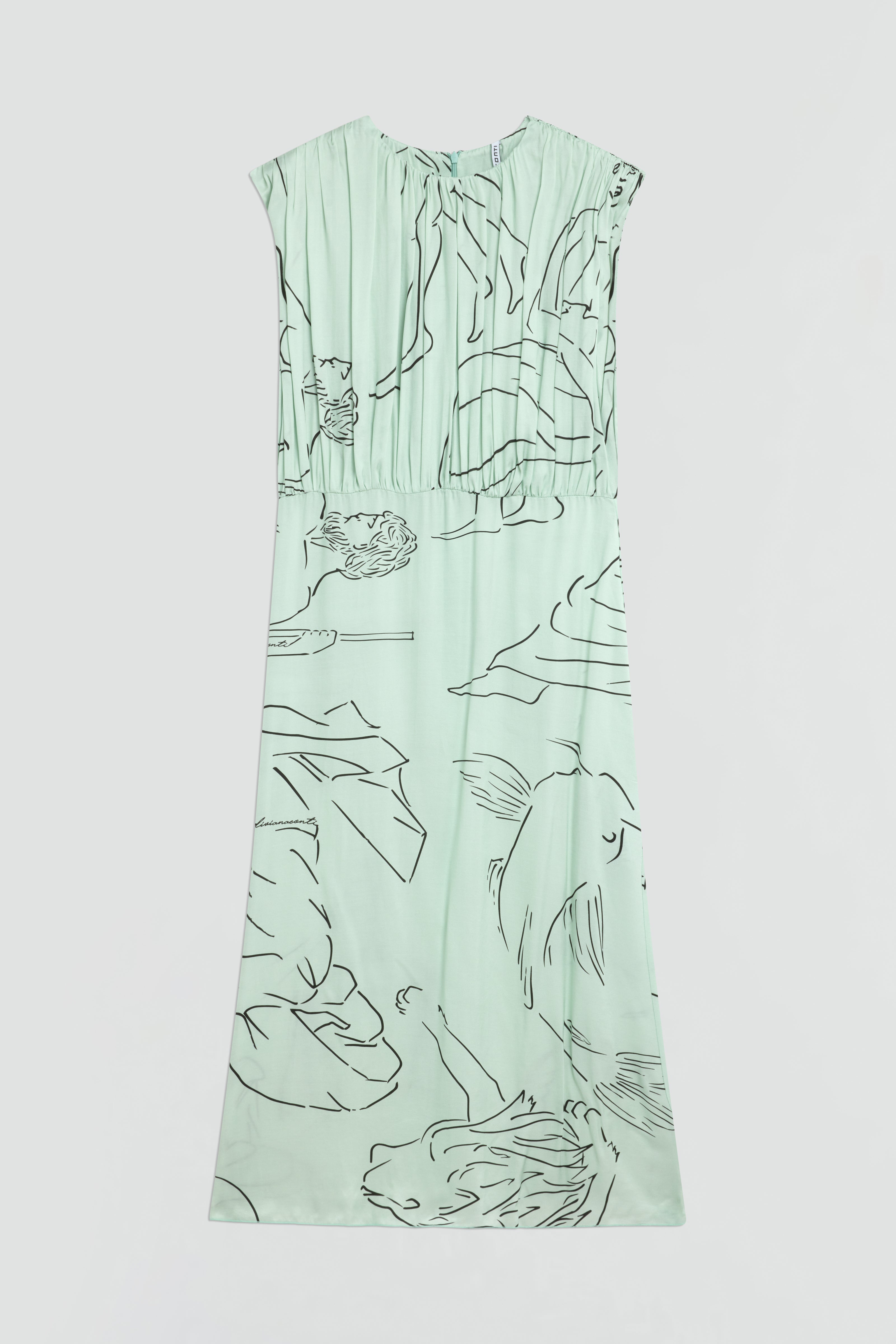 ZODIAC PRINT DRESS