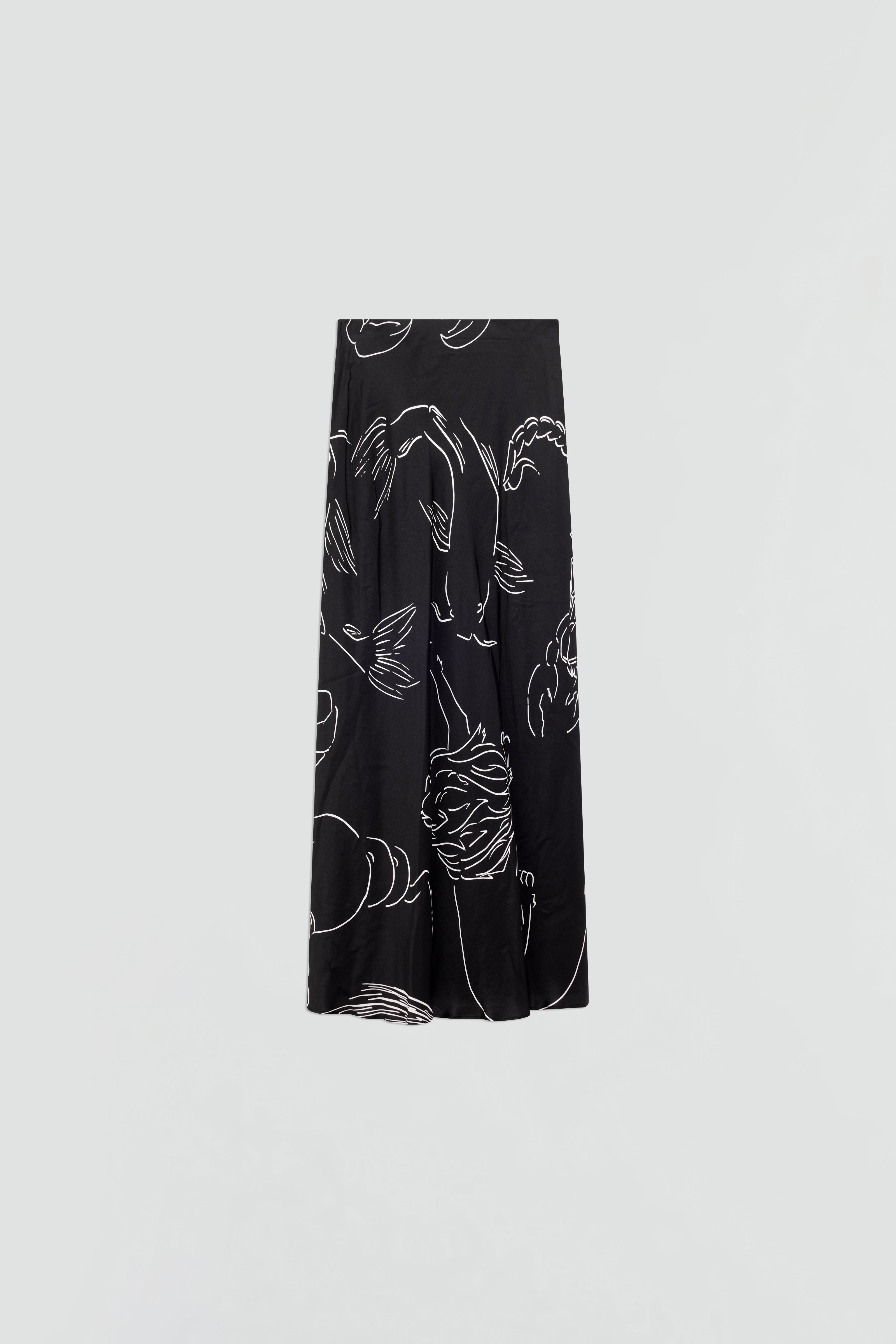ZODIAC PRINT SKIRT