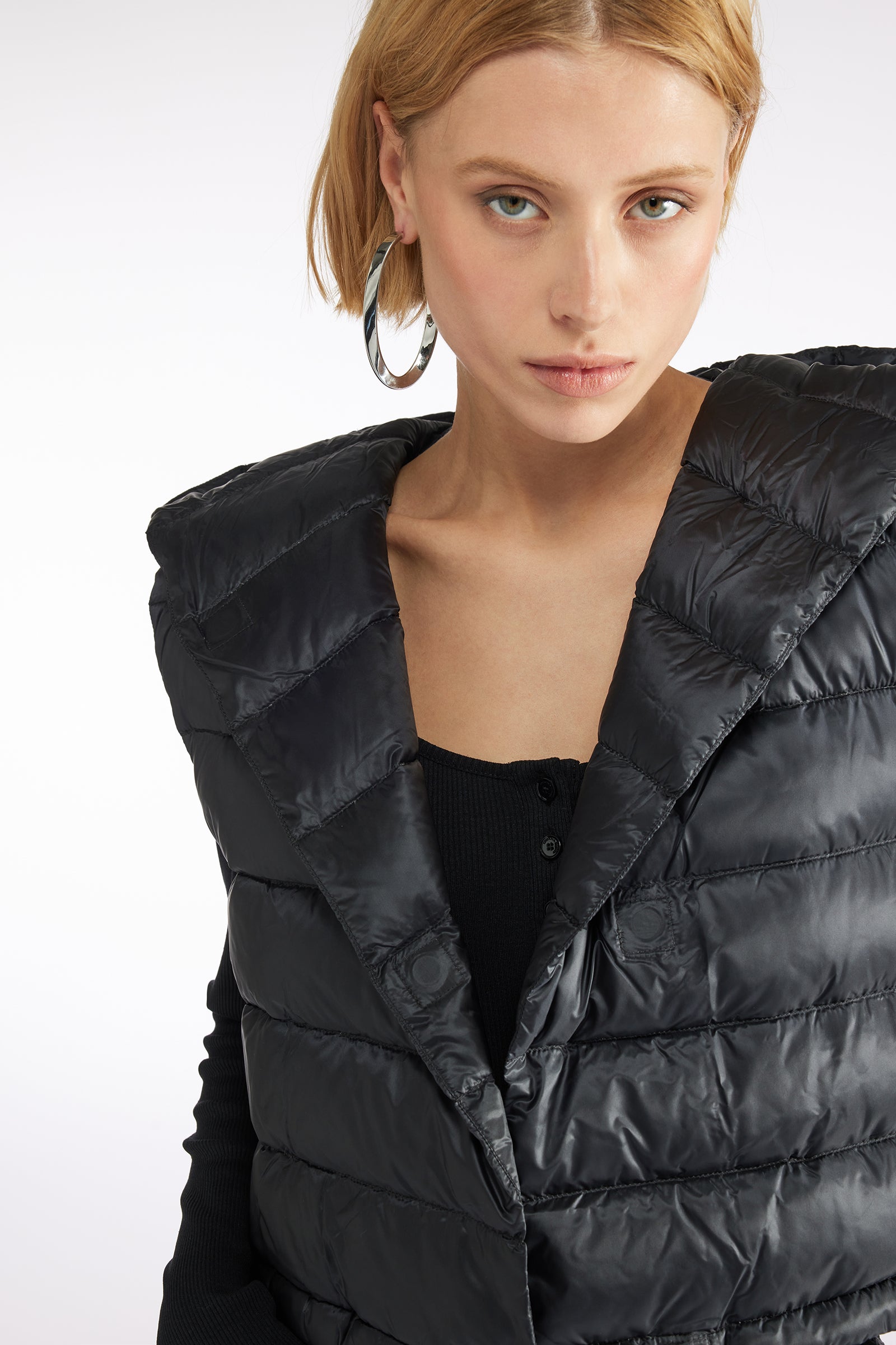 ジャケット・アウター double zip reverse puffy vest. / 46 Armani Exchange Allover Print Puffer Vest – DTLR