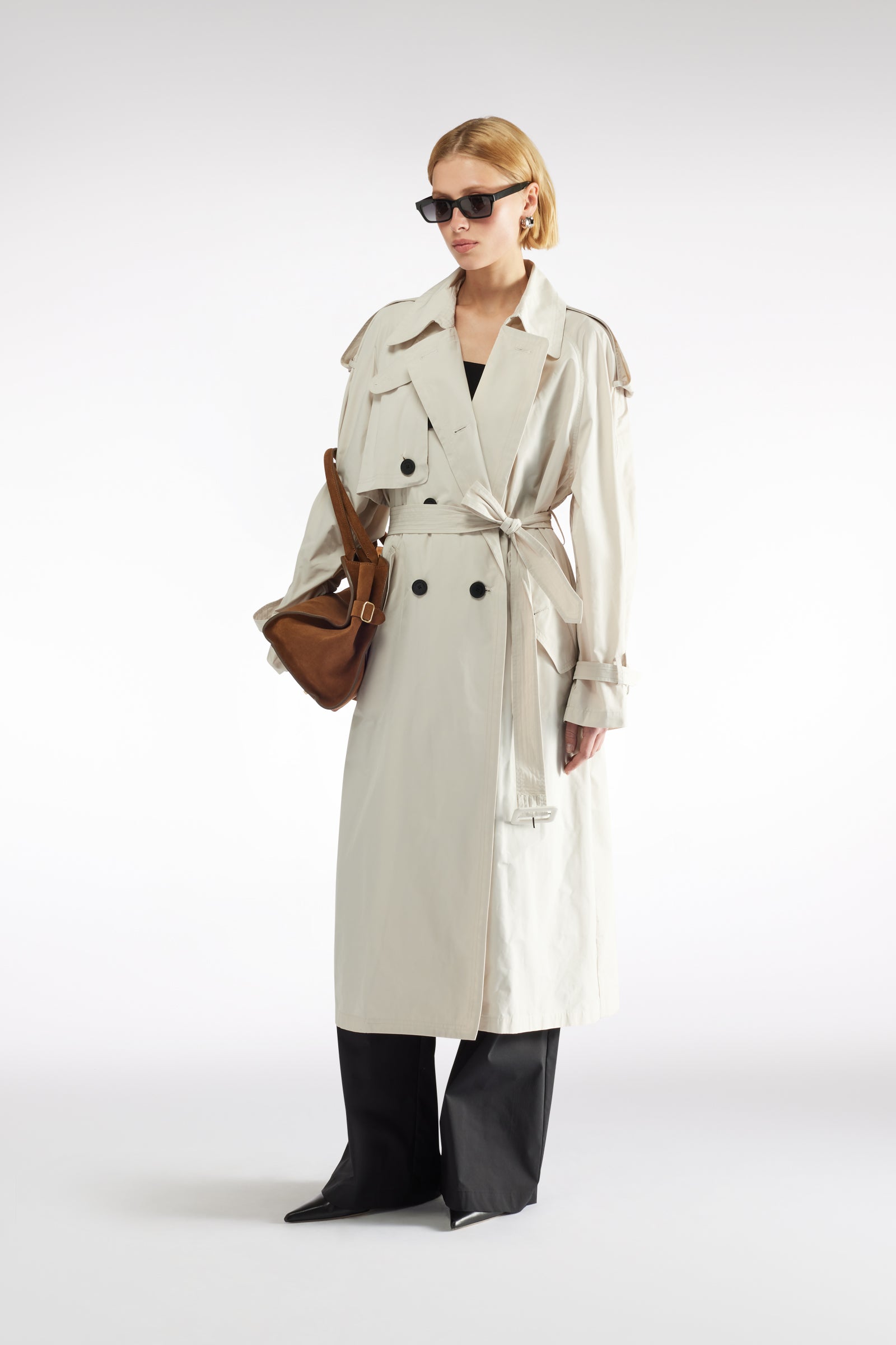 TRENCH IN MEMORY NYLON