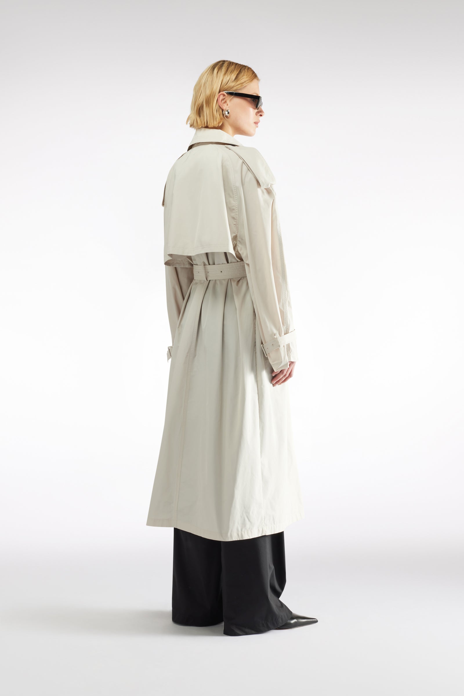 TRENCH IN MEMORY NYLON