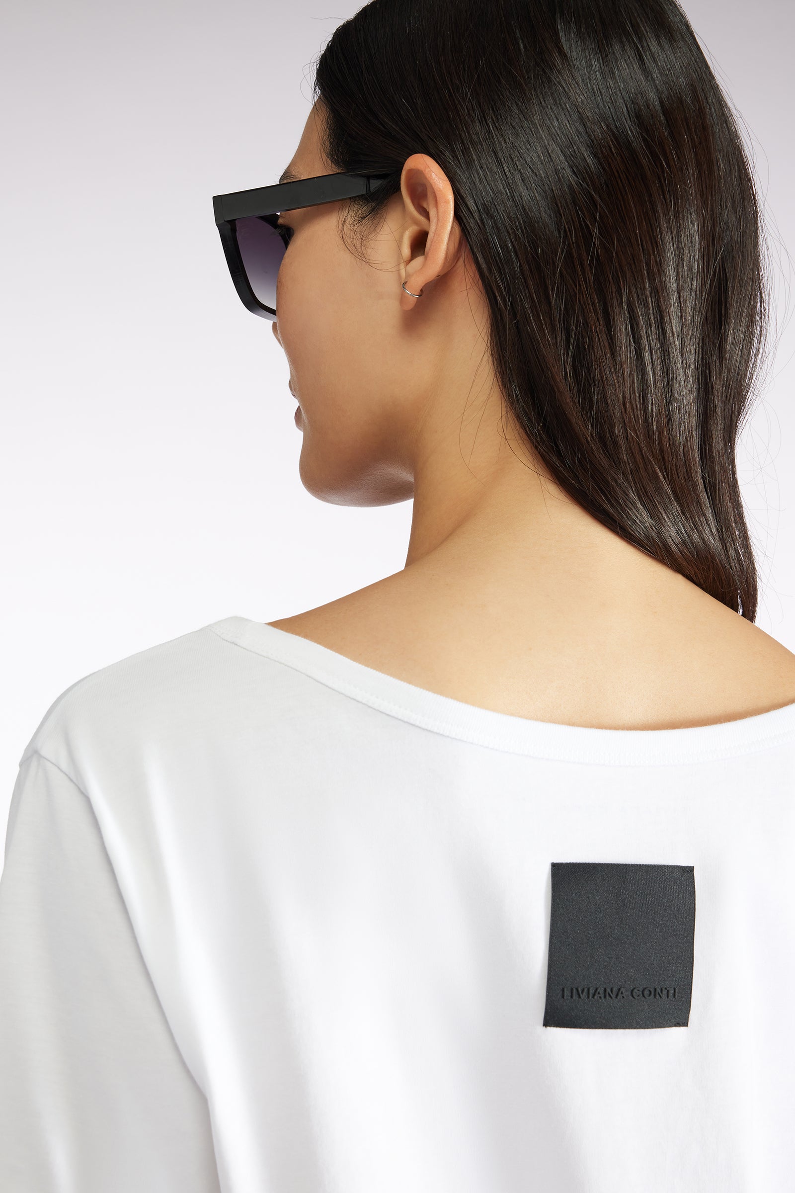 T-SHIRT WITH ANAGRAM EMBROIDERY