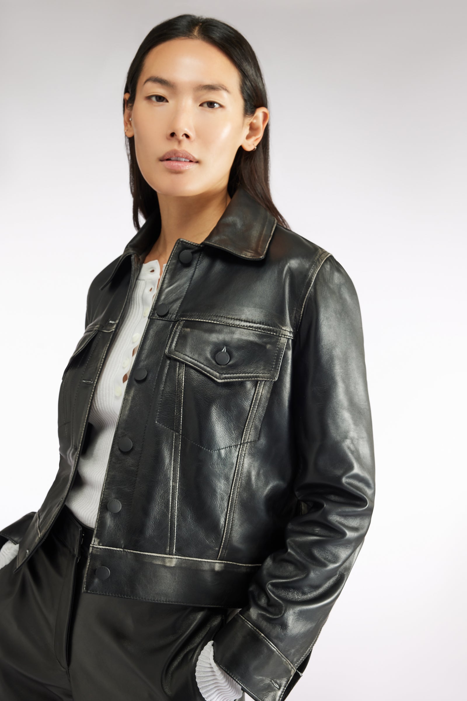 GENUINE LEATHER JACKET